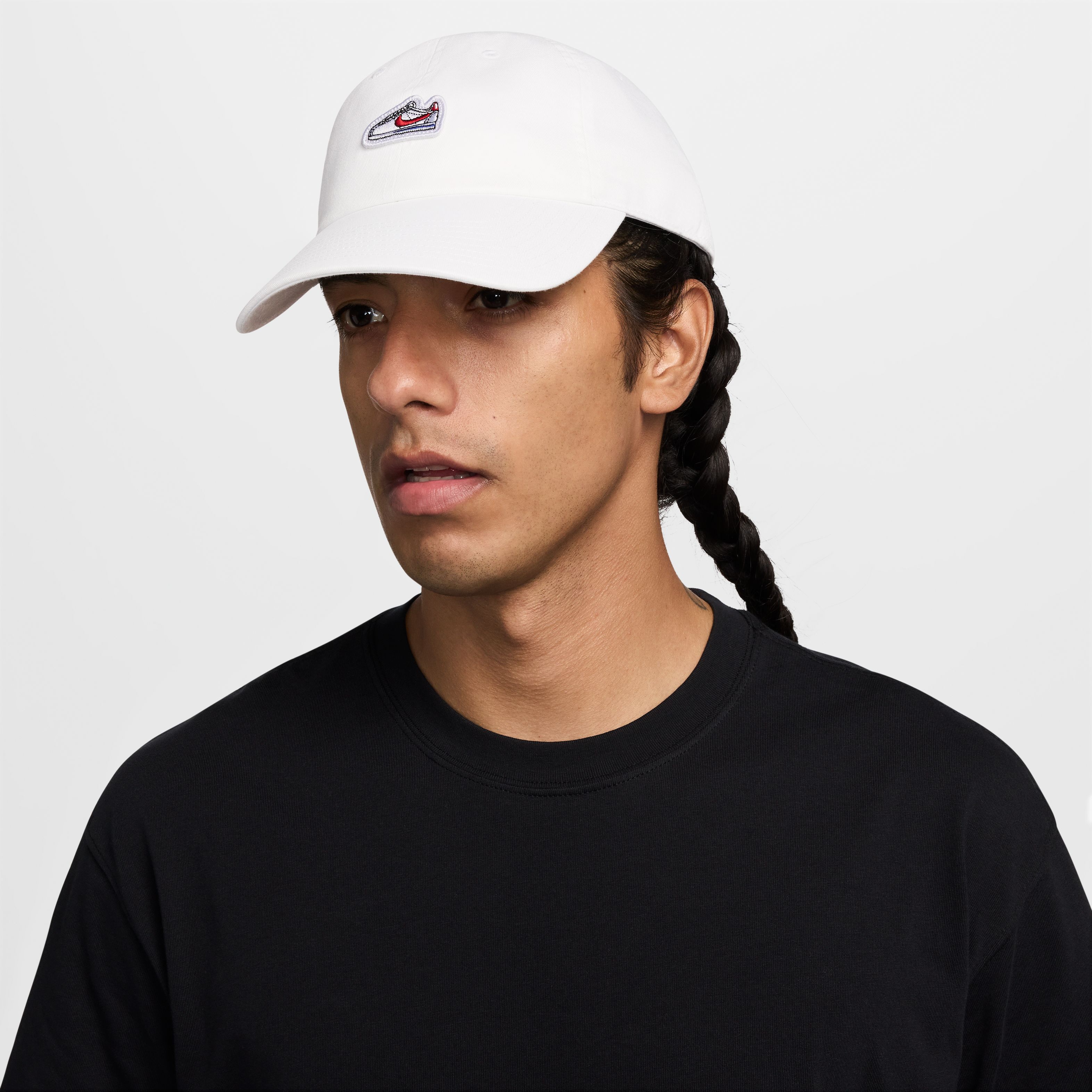 Nike U Nk Club Cap U Cb Crtz Ptch L Gorra blanco de hombre lifestyle