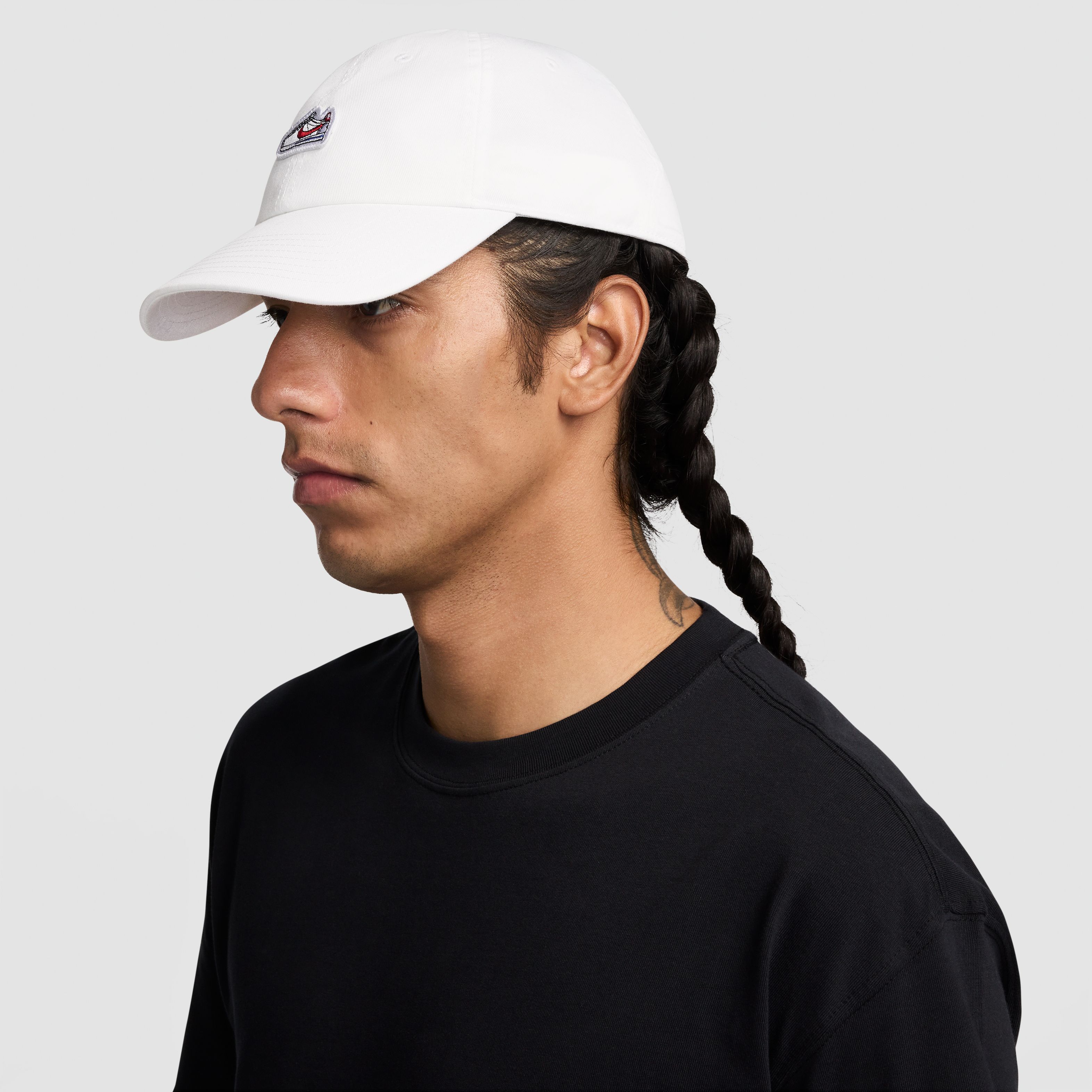 Nike U Nk Club Cap U Cb Crtz Ptch L Gorra blanco de hombre lifestyle