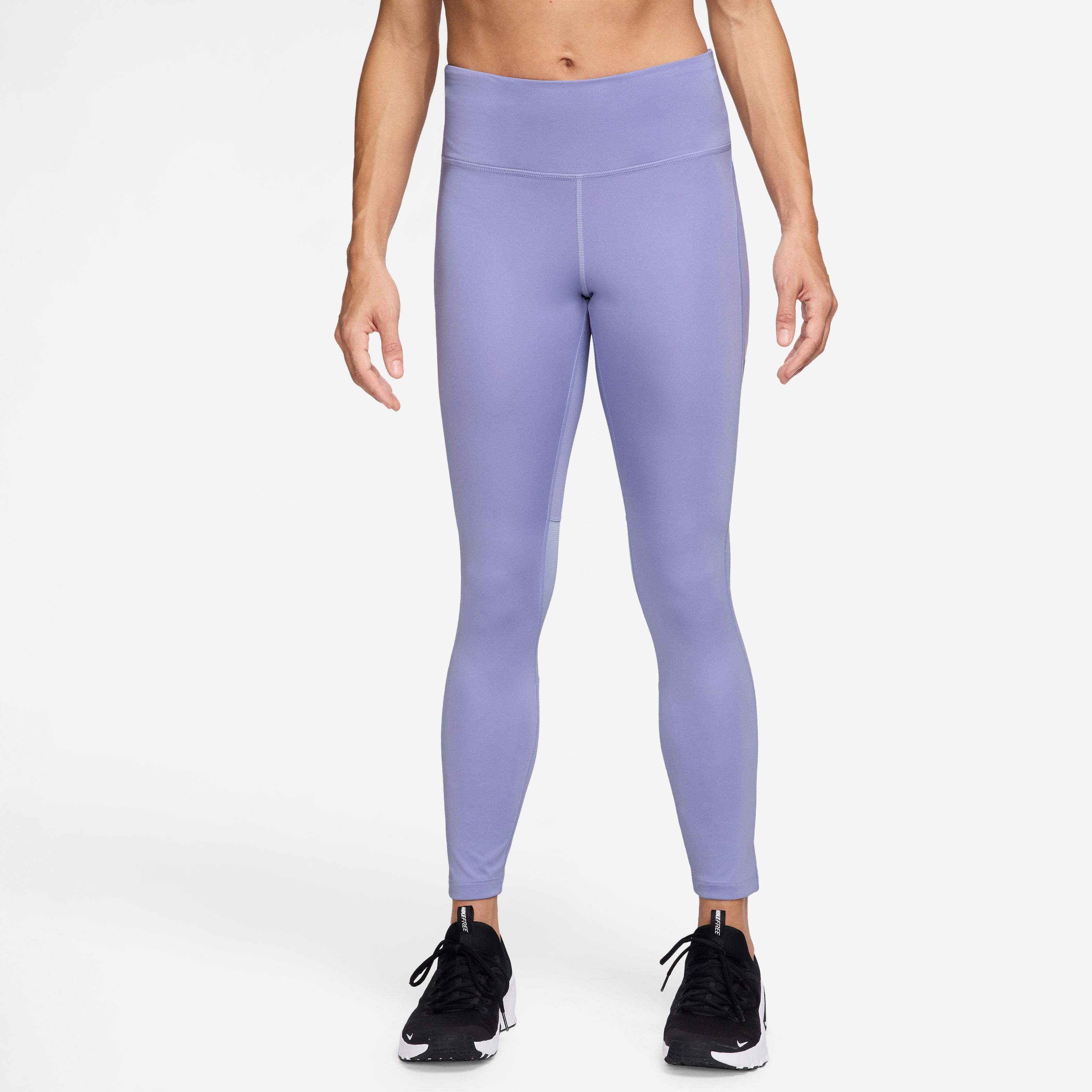 Nike W Nk Fast Df Mr 7/8 Tgt Sw Licra morado de mujer para correr