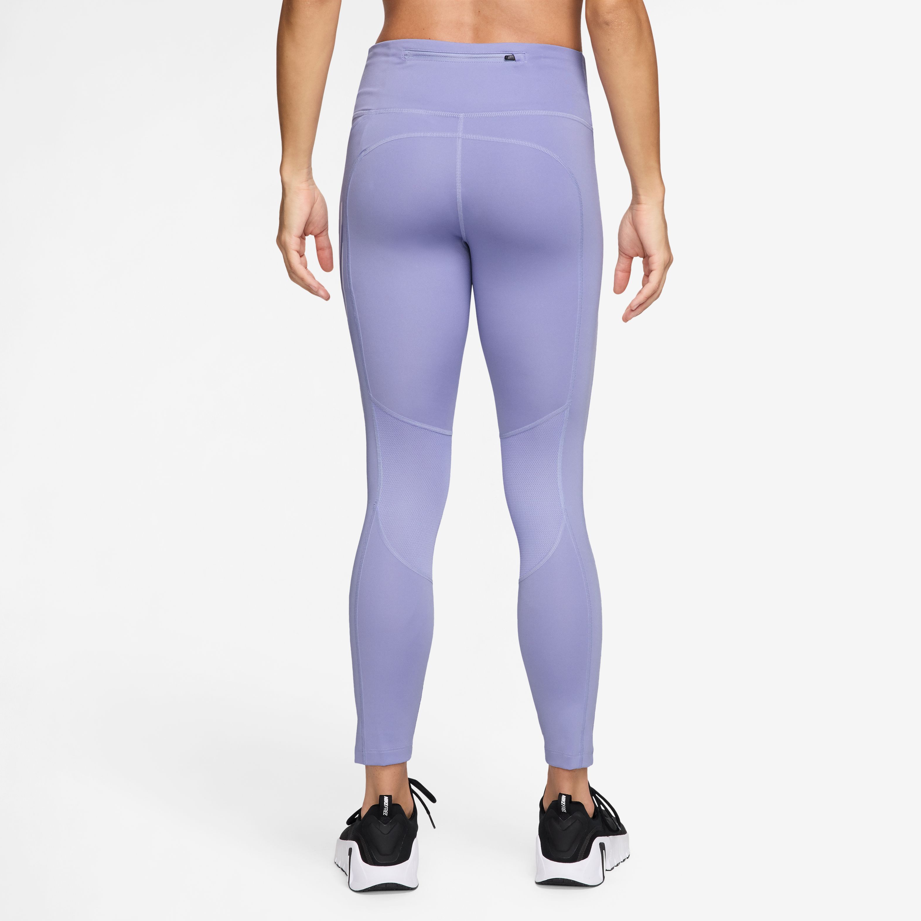 Nike W Nk Fast Df Mr 7/8 Tgt Sw Licra morado de mujer para correr