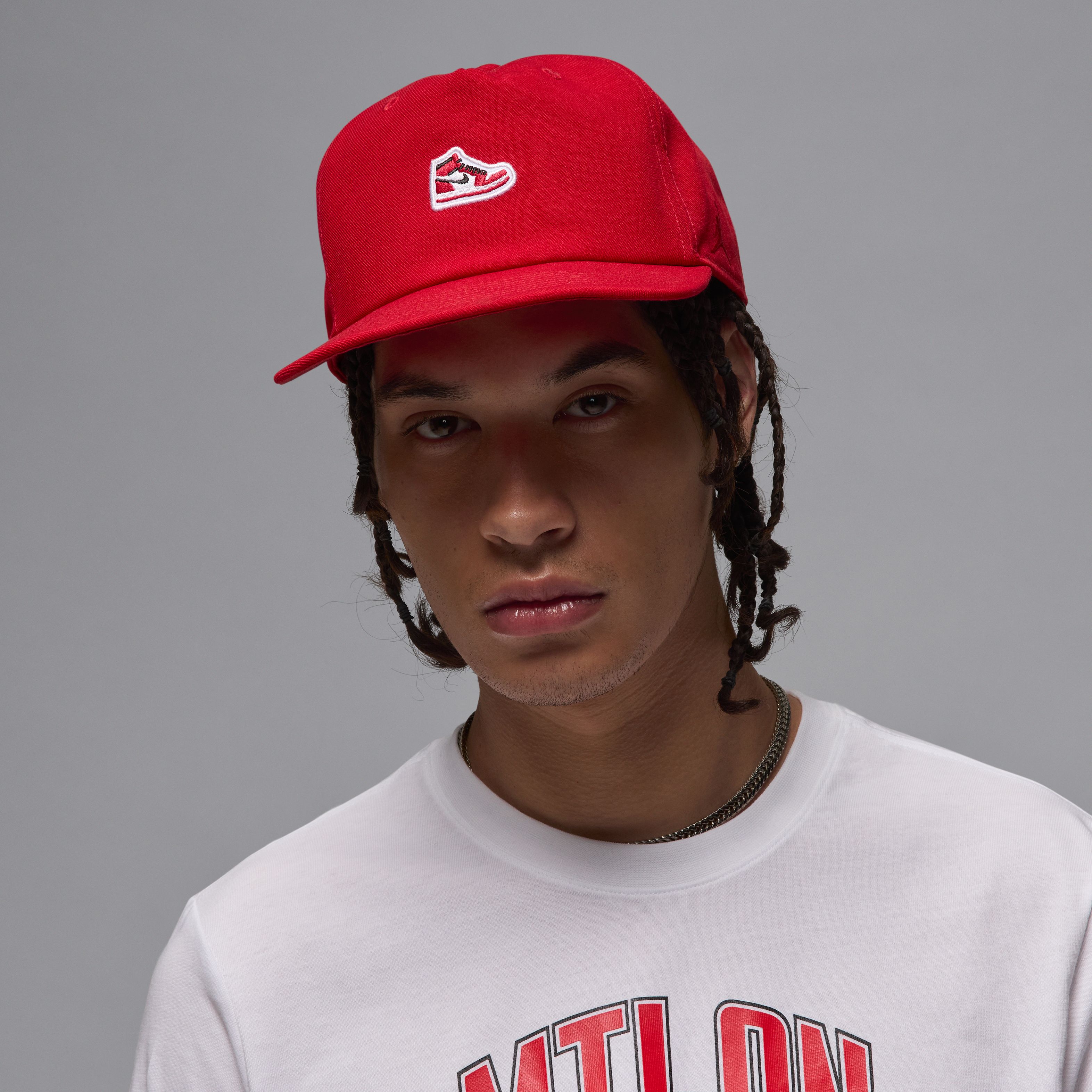 Nike U J Pro Cap S Fb Br Snkr Ptch Gorro rojo de hombre lifestyle