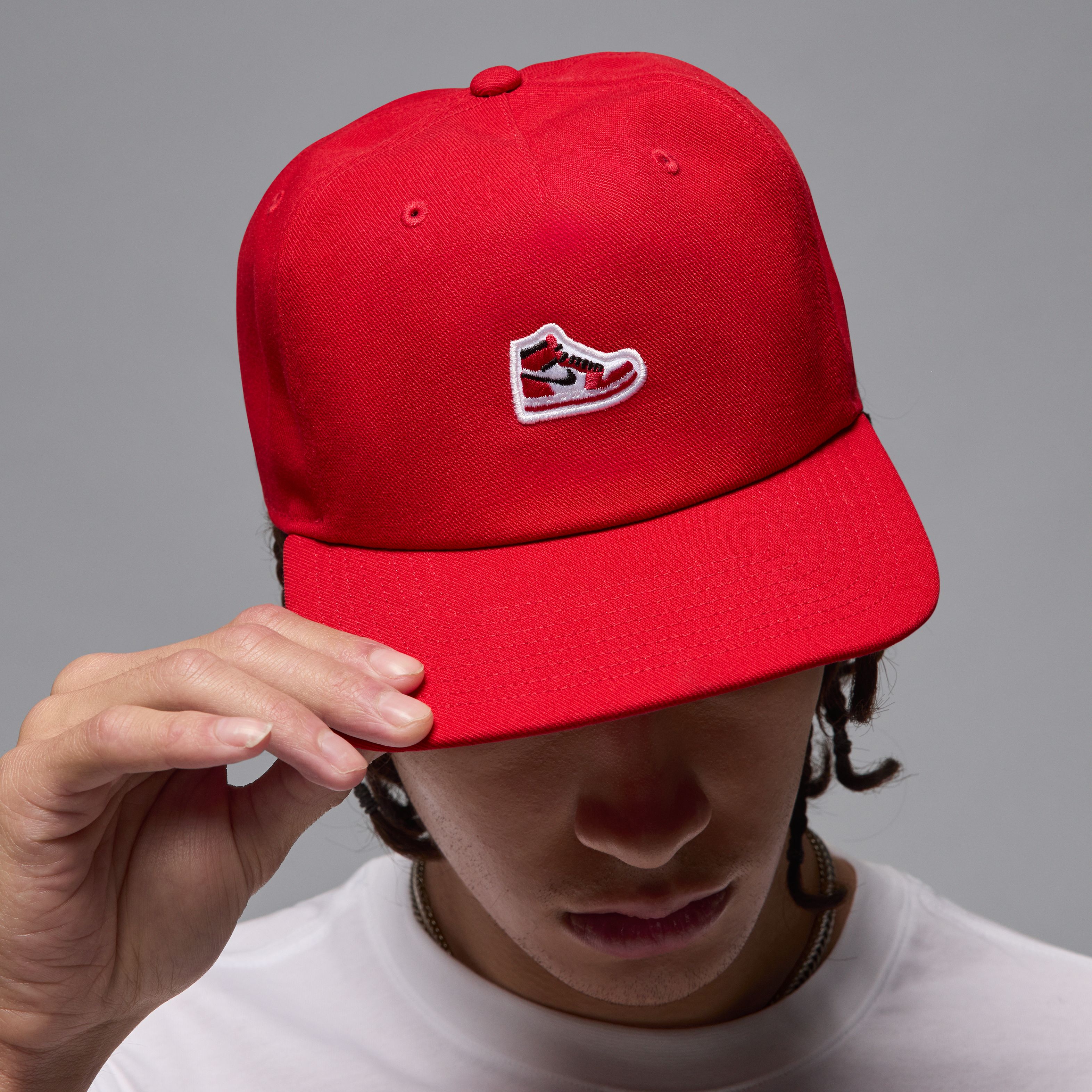 Nike U J Pro Cap S Fb Br Snkr Ptch Gorro rojo de hombre lifestyle