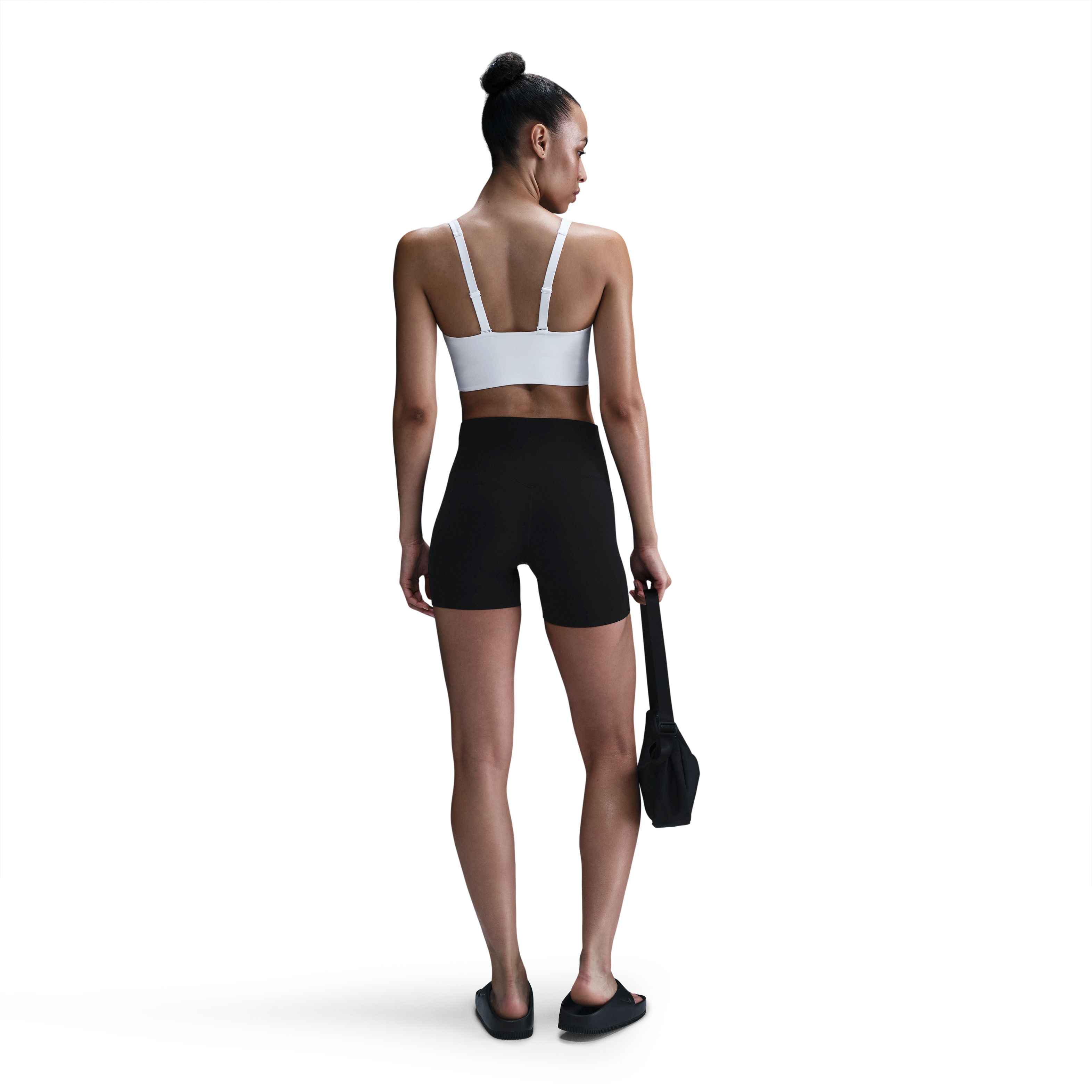 Nike W Nk Alate Ll Ms Bra Top blanco de mujer para entrenamiento
