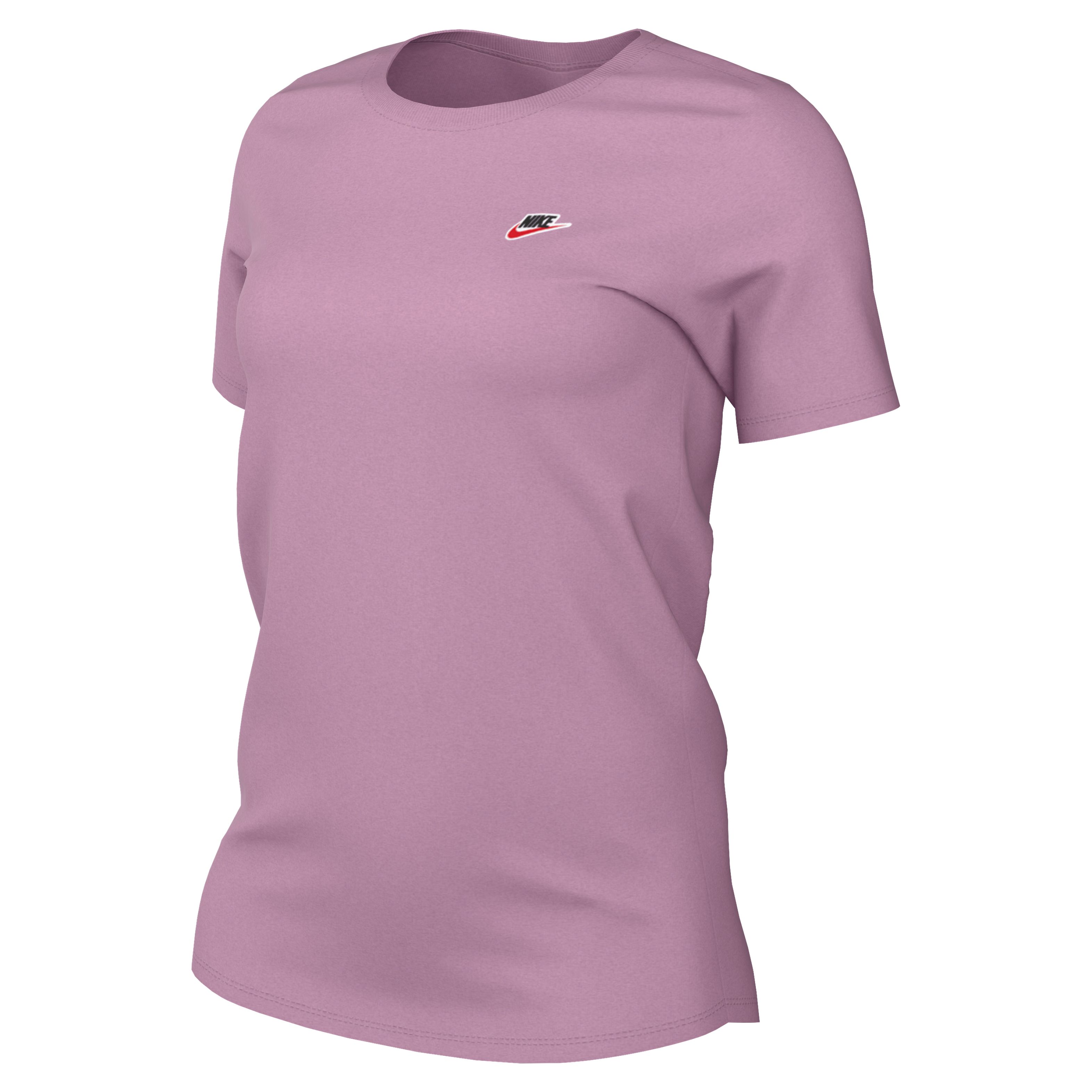 Nike W Nsw Tee Crew Lbr Fs Camiseta Manga Corta rosado de mujer lifestyle