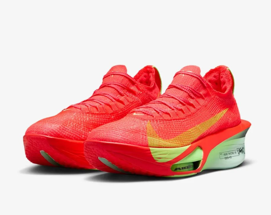 Nike W Air Zoom Alphafly Next 3 Tenis rojo de mujer para correr