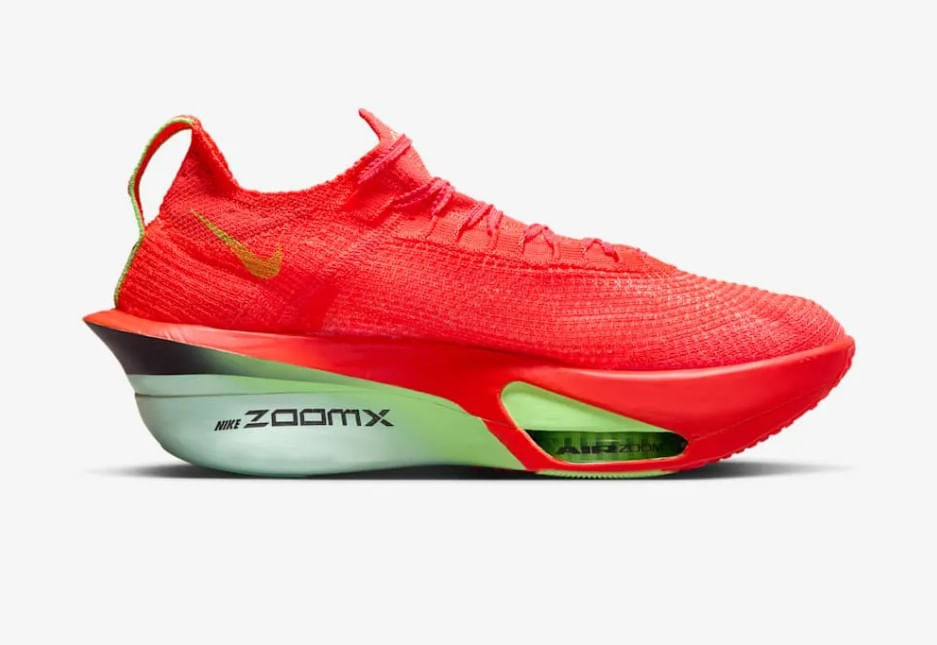 Nike W Air Zoom Alphafly Next 3 Tenis rojo de mujer para correr