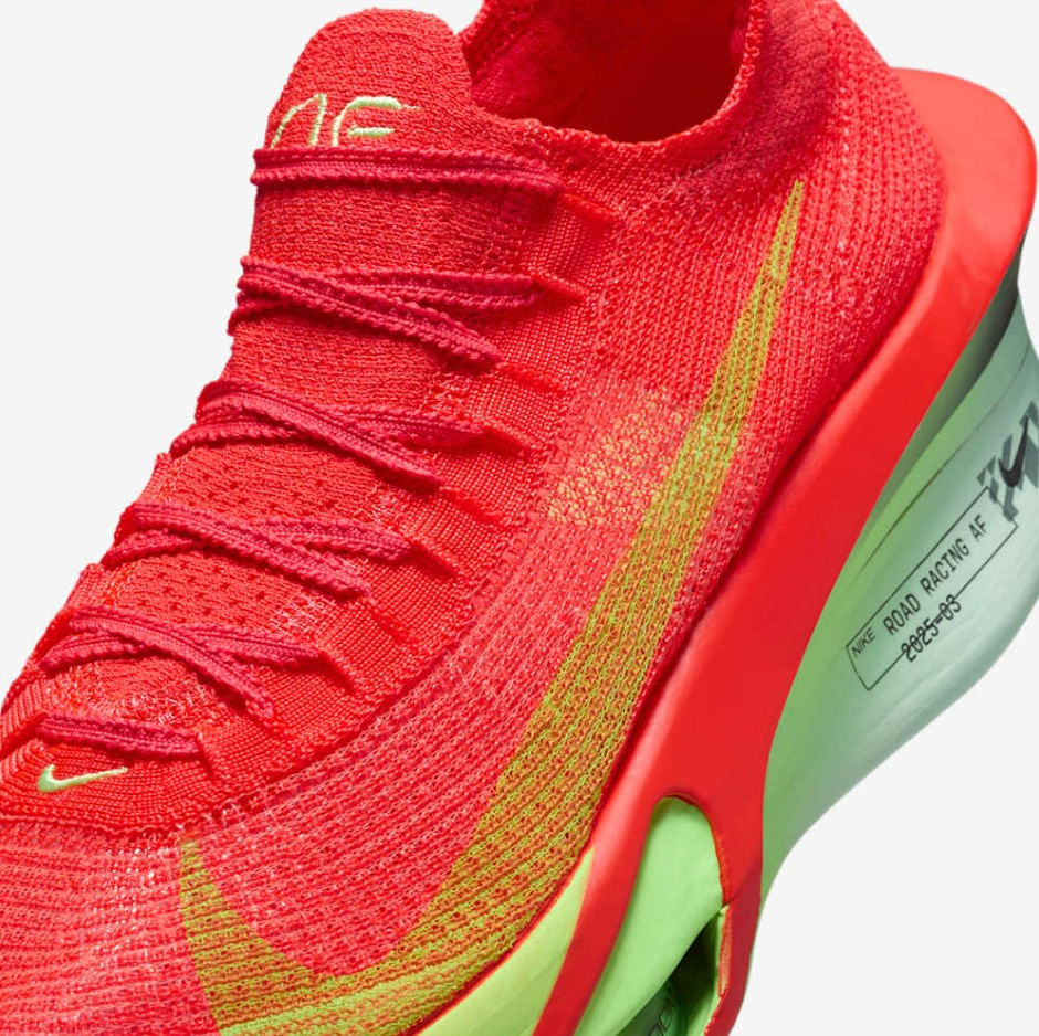 Nike W Air Zoom Alphafly Next 3 Tenis rojo de mujer para correr