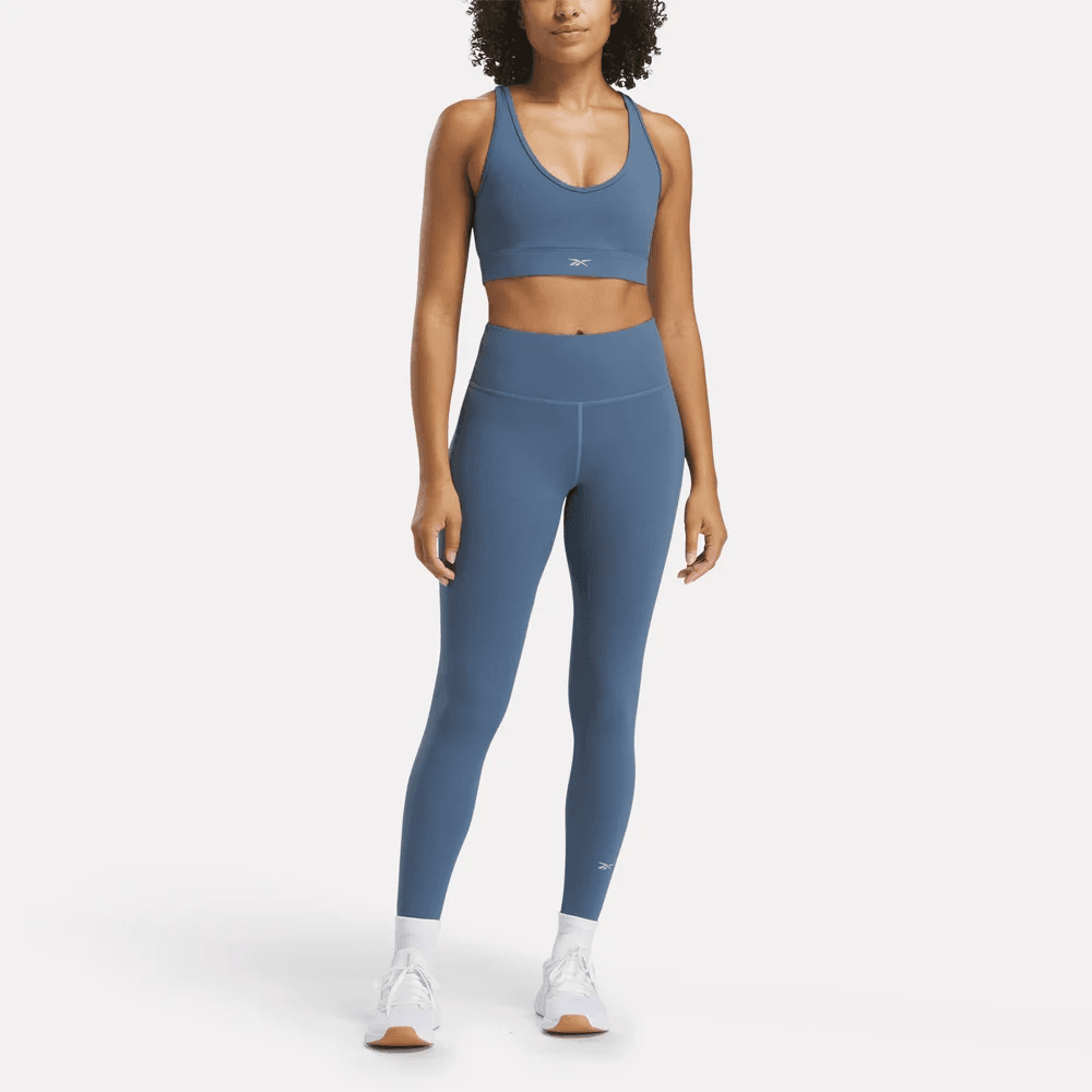 Reebok Activ Coll Dreamblend 7/8 Tight Licra azul de mujer para entrenamiento