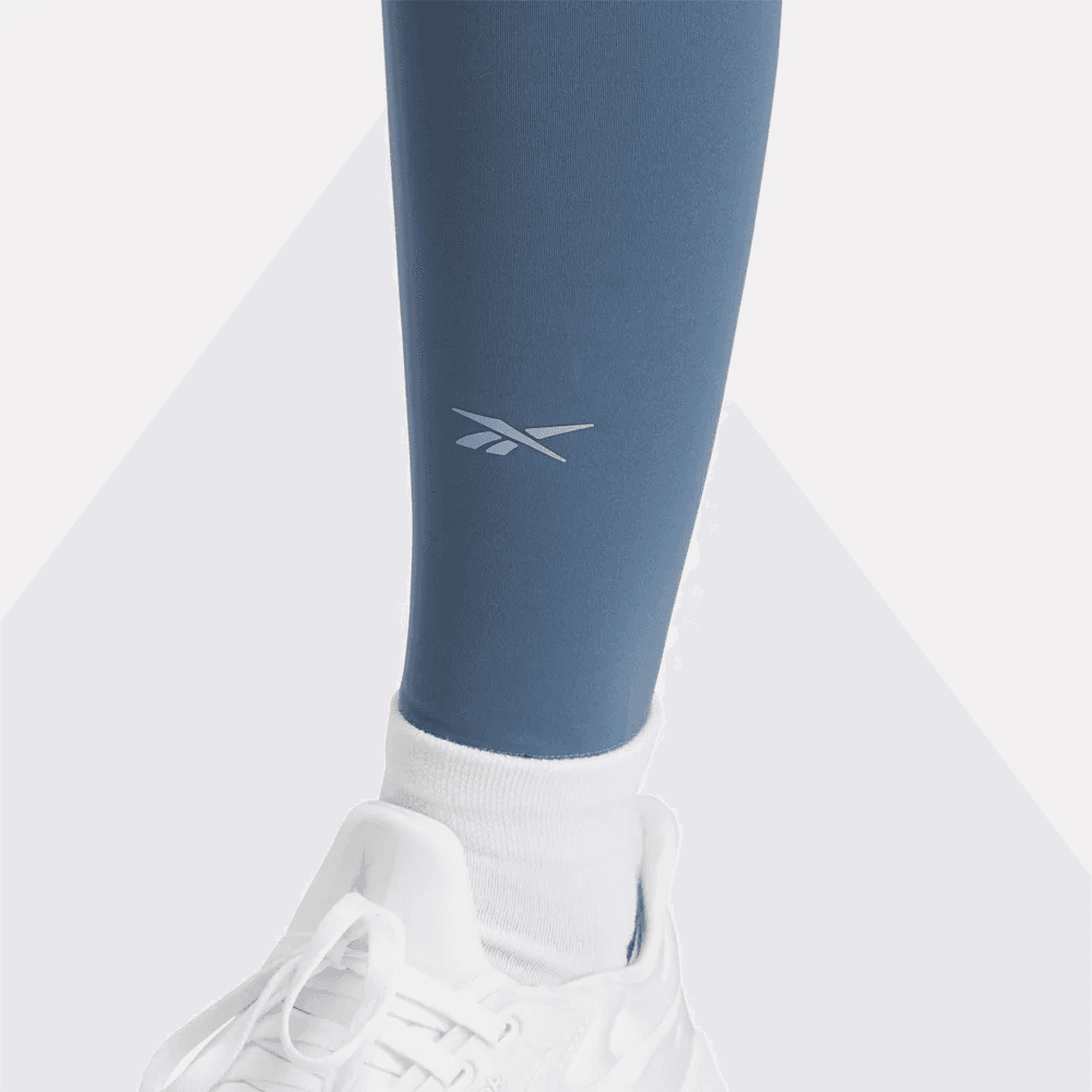 Reebok Activ Coll Dreamblend 7/8 Tight Licra azul de mujer para entrenamiento