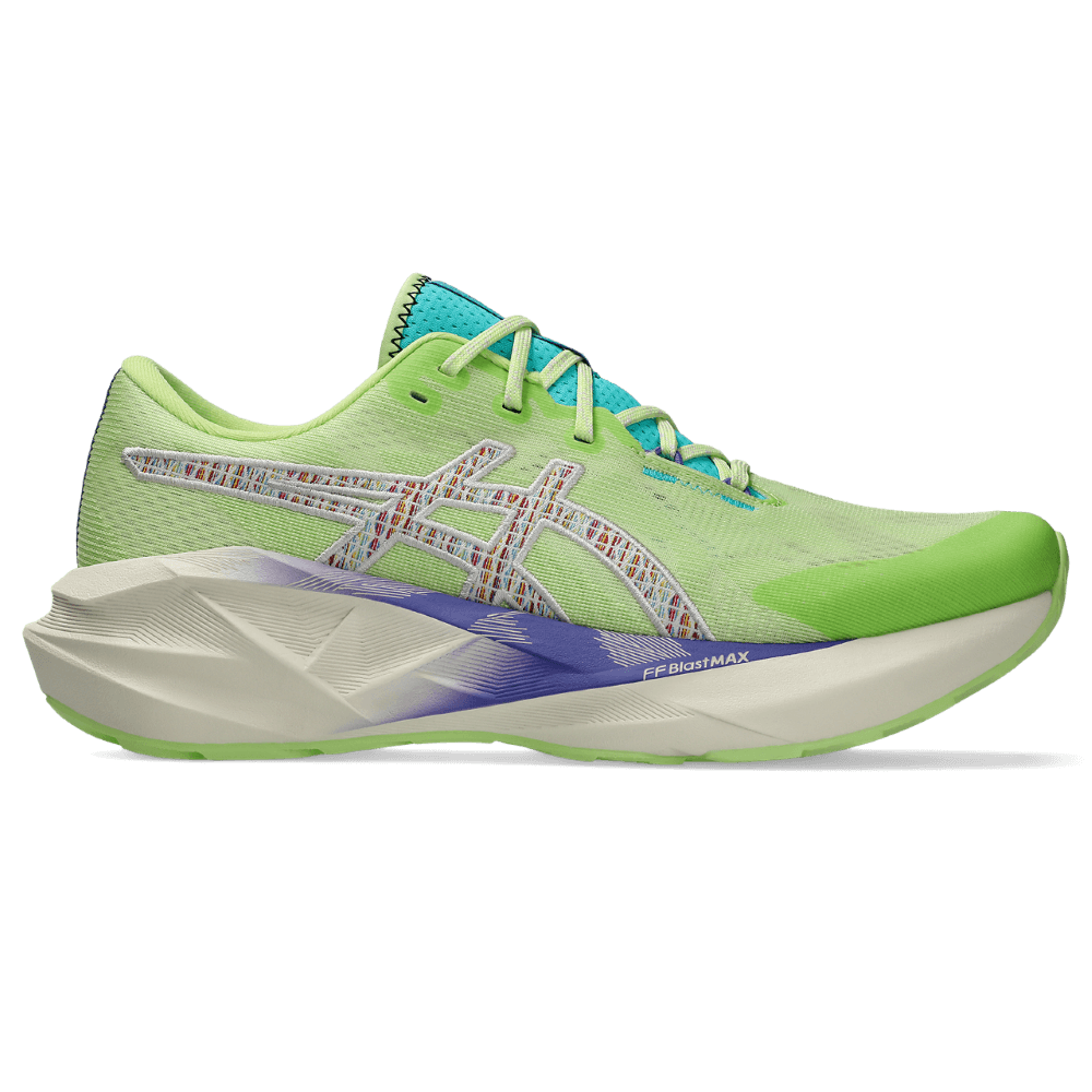 Asics Novablast 5 Tr Tenis verde de hombre para correr