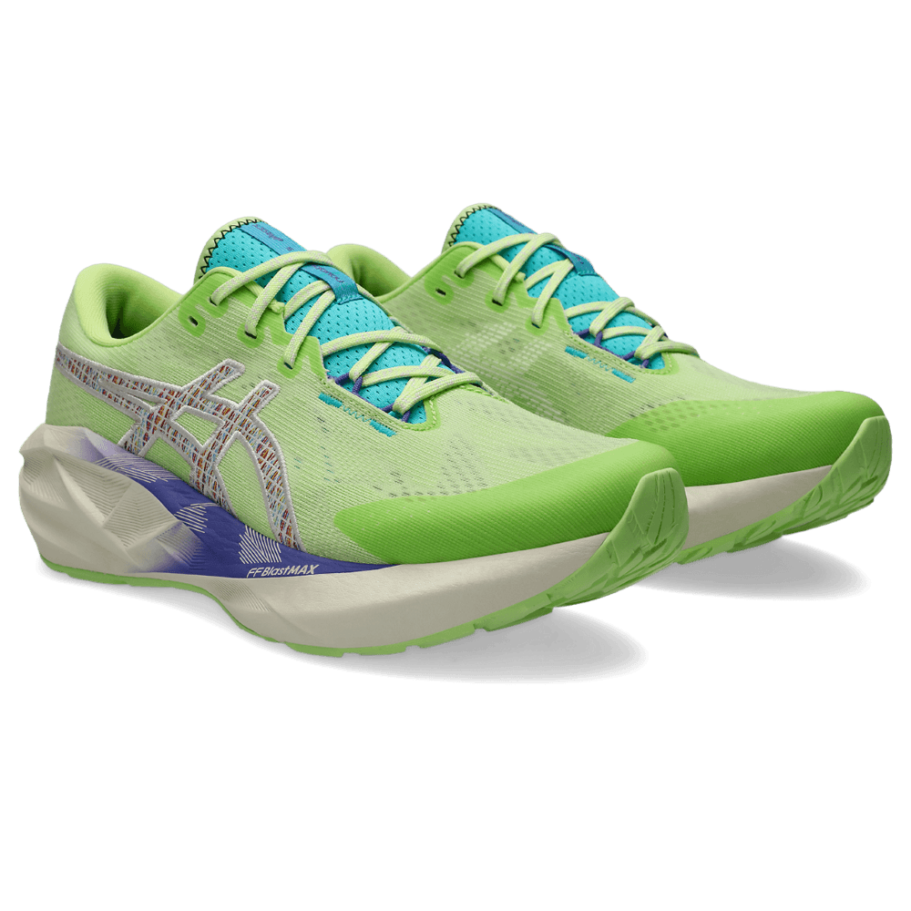 Asics Novablast 5 Tr Tenis verde de hombre para correr