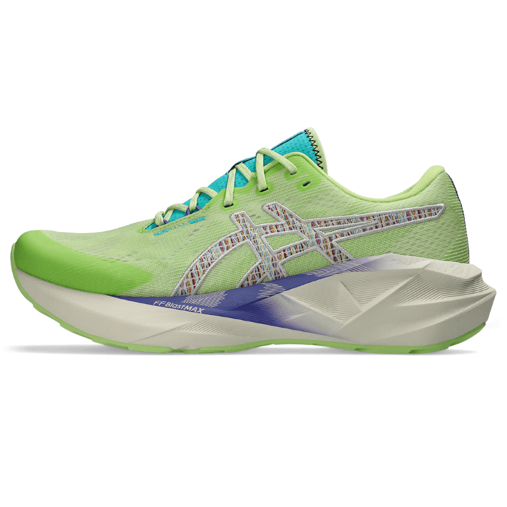 Asics Novablast 5 Tr Tenis verde de hombre para correr