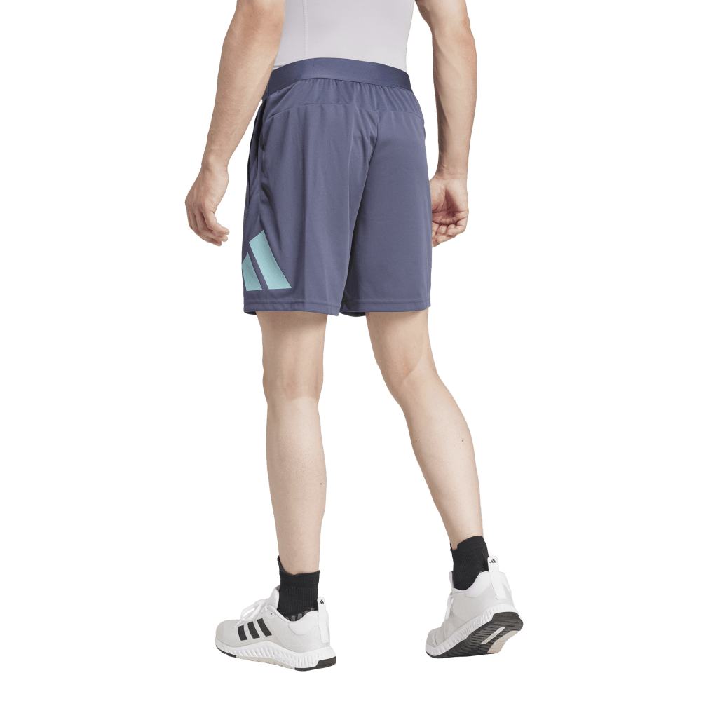 Adidas Tr-Es Logo Sho Pantaloneta azul de hombre para entrenamiento