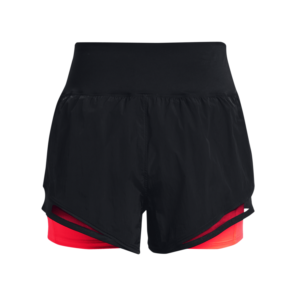 UA  Anywhere Short Pantaloneta negro de mujer para correr