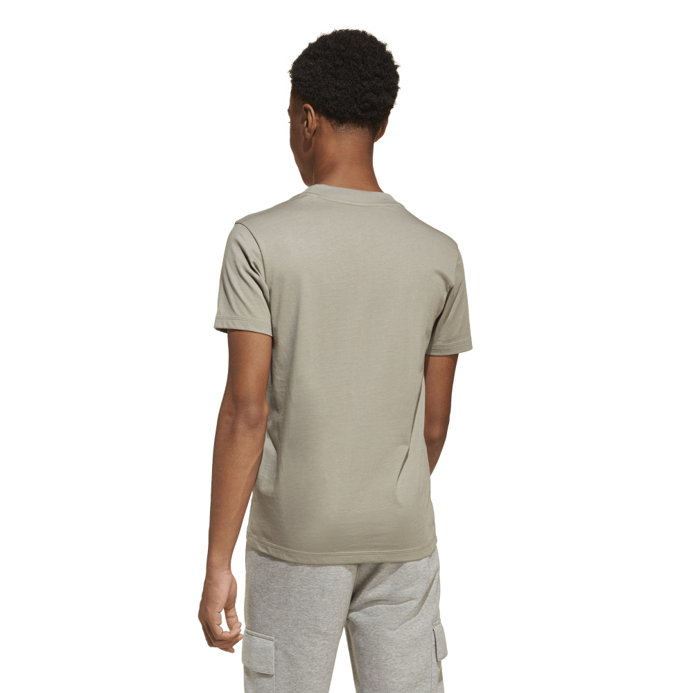 Adidas Camiseta Essentials Kids Manga Corta beige de niño lifestyle