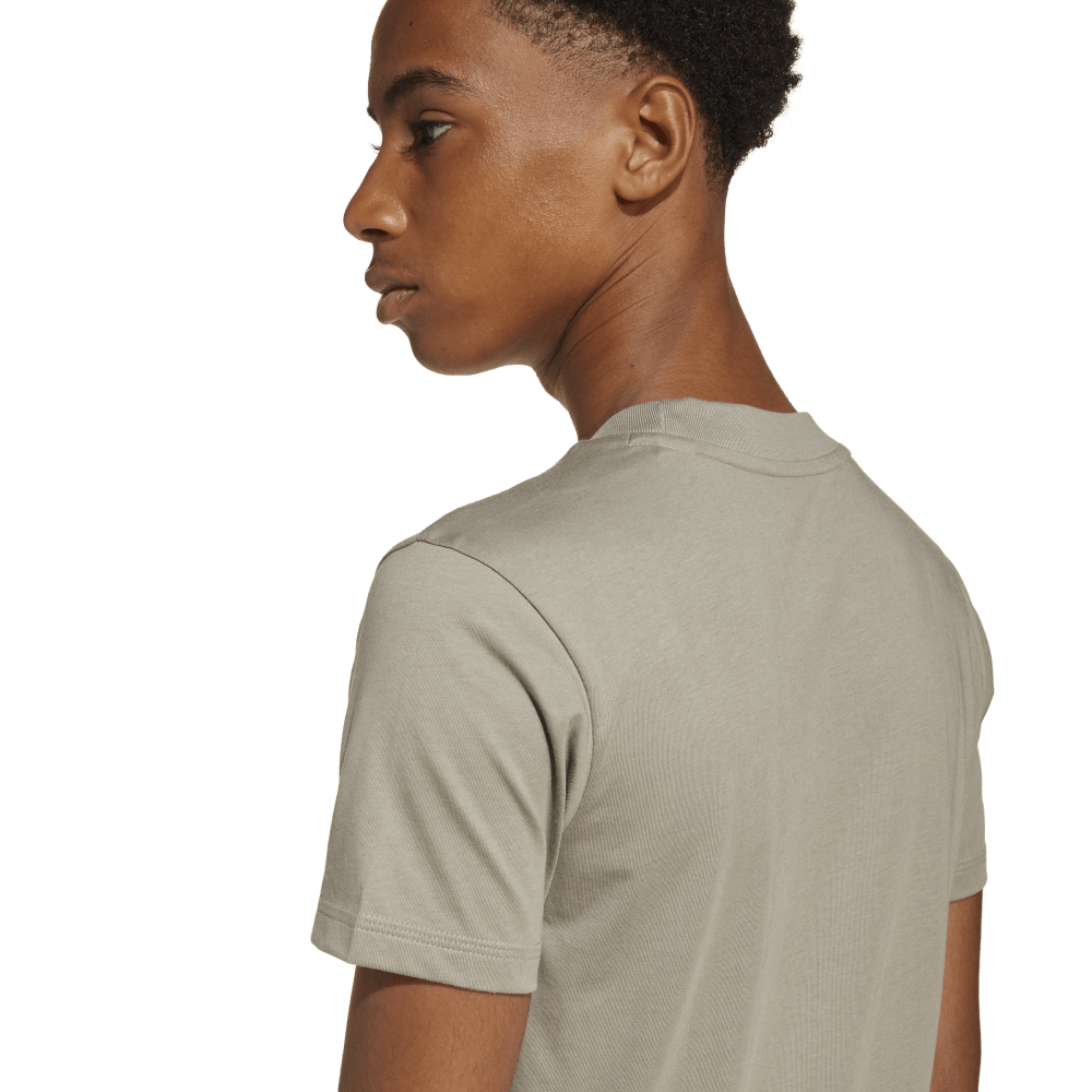 Adidas Camiseta Essentials Kids Manga Corta beige de niño lifestyle