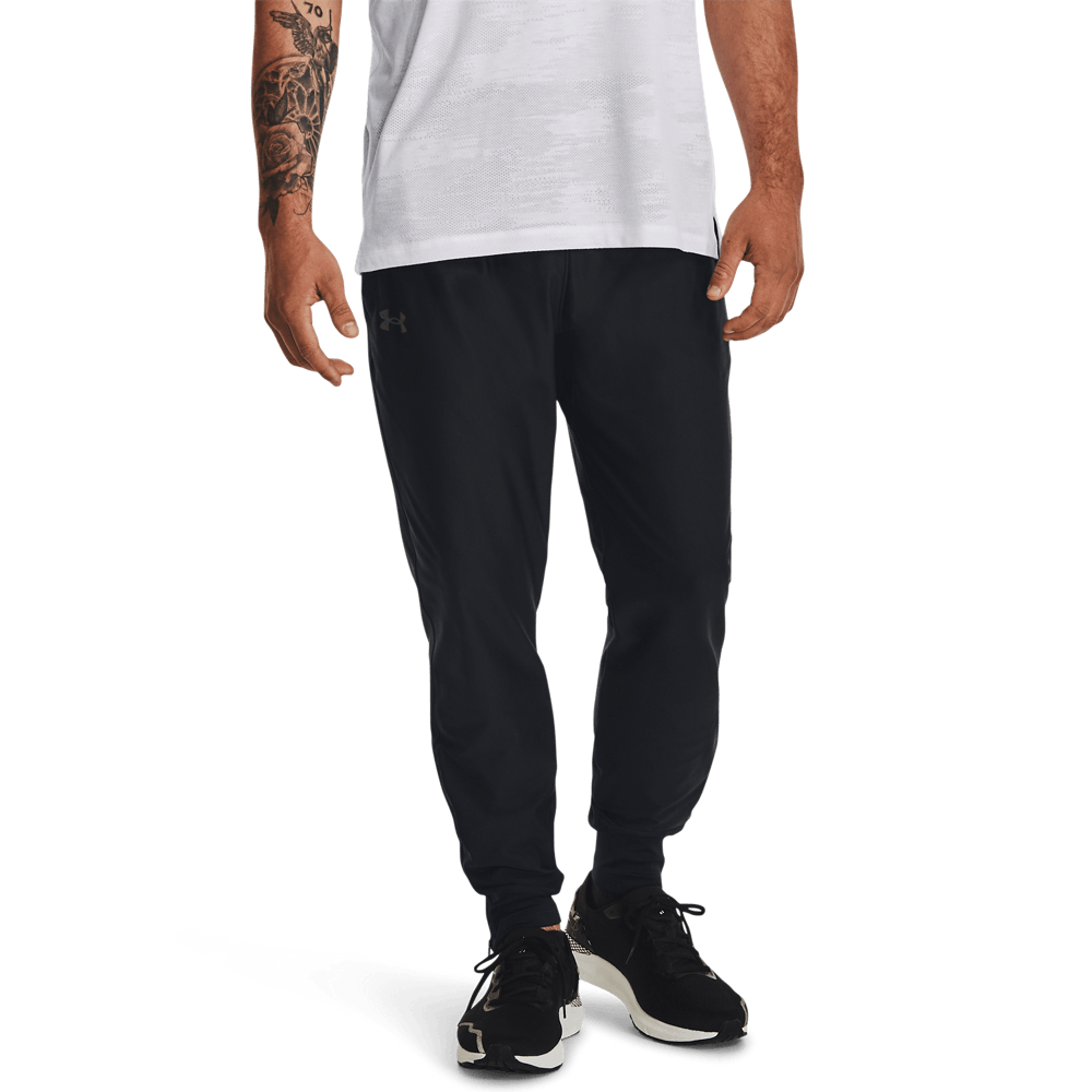 UA Lifier Run Elite Pant Pantalón negro de hombre para correr