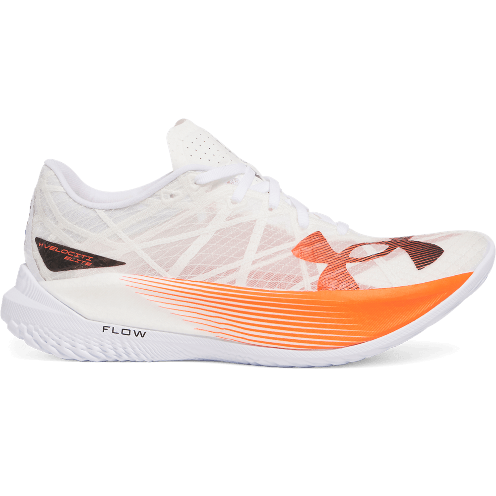 UA U Velociti Elite 2 Tenis blanco de hombre para correr