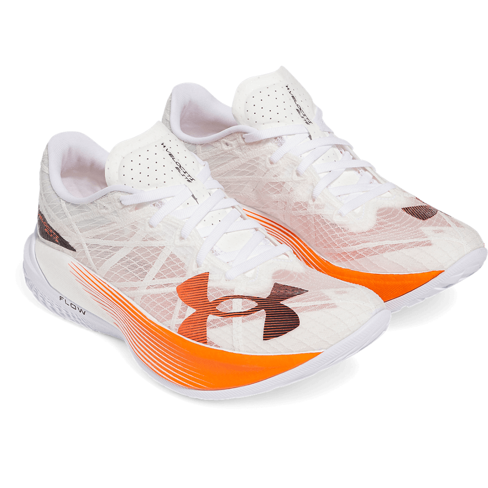 UA U Velociti Elite 2 Tenis blanco de hombre para correr