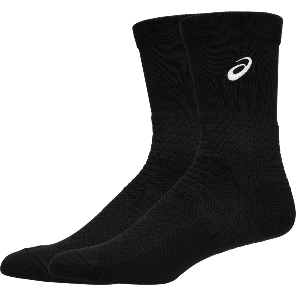 Asics Asics Resolution Crew Medias negro unisex para tenis