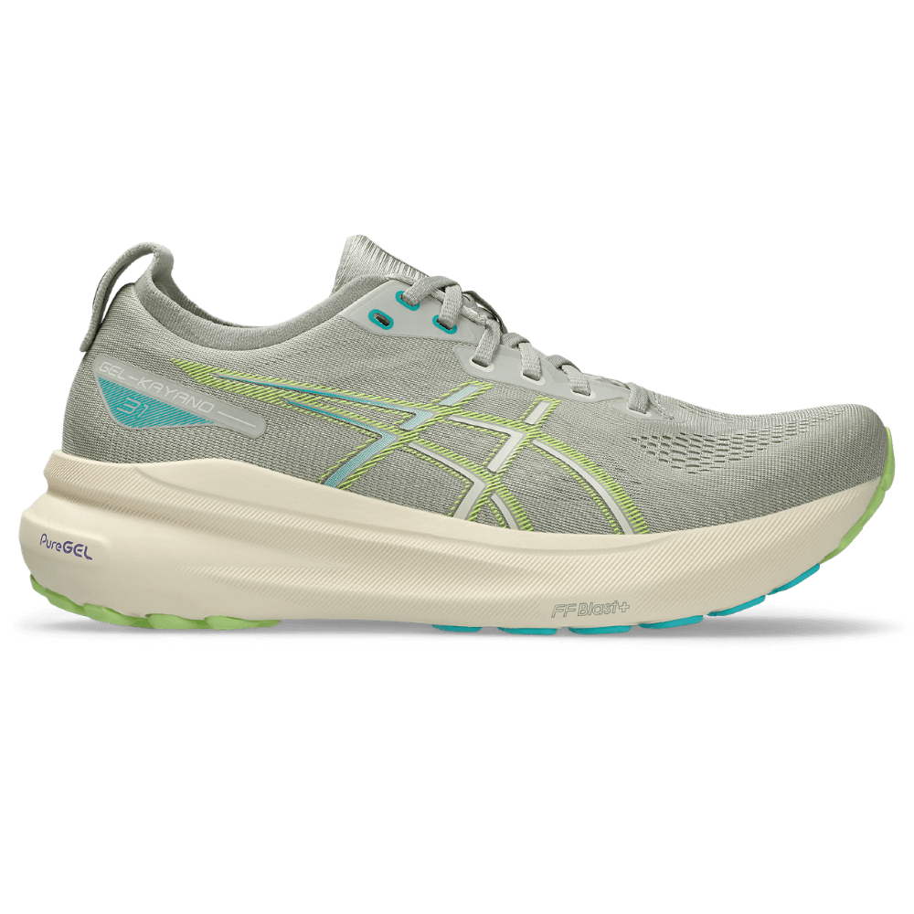 Asics Gel-Kayano 31 Tenis gris de hombre para correr