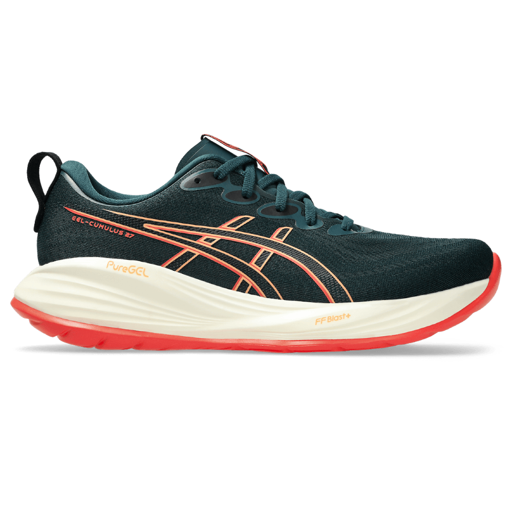 Asics Gel-Cumulus 27 Tenis verde de hombre para correr