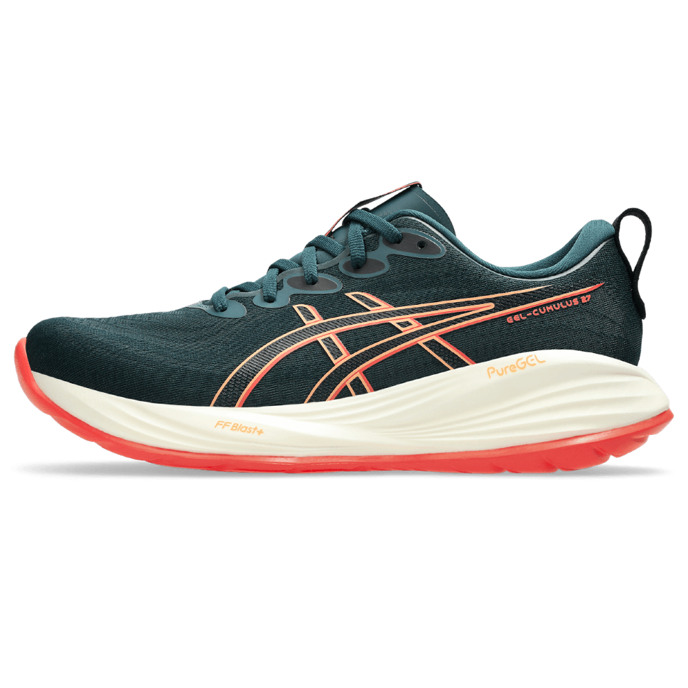 Asics Gel-Cumulus 27 Tenis verde de hombre para correr