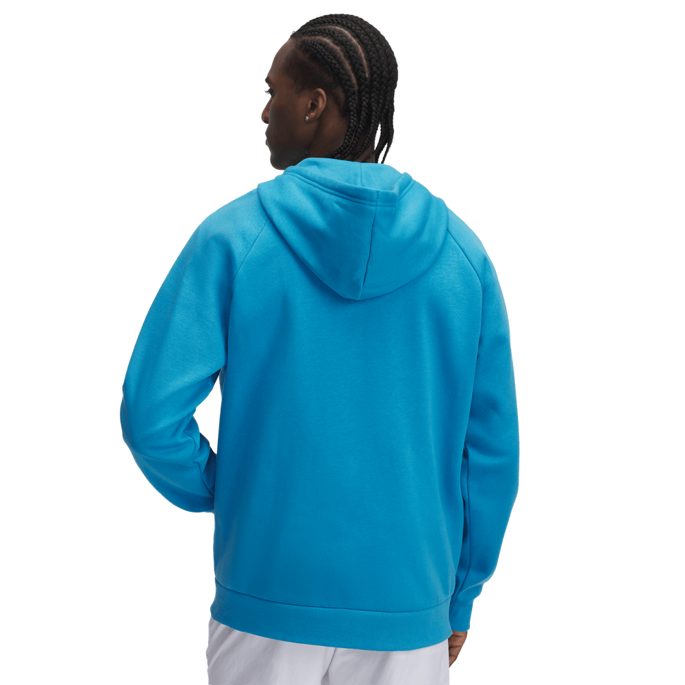 UA Al Flce Fz Hoodie Chaqueta azul de hombre para entrenamiento