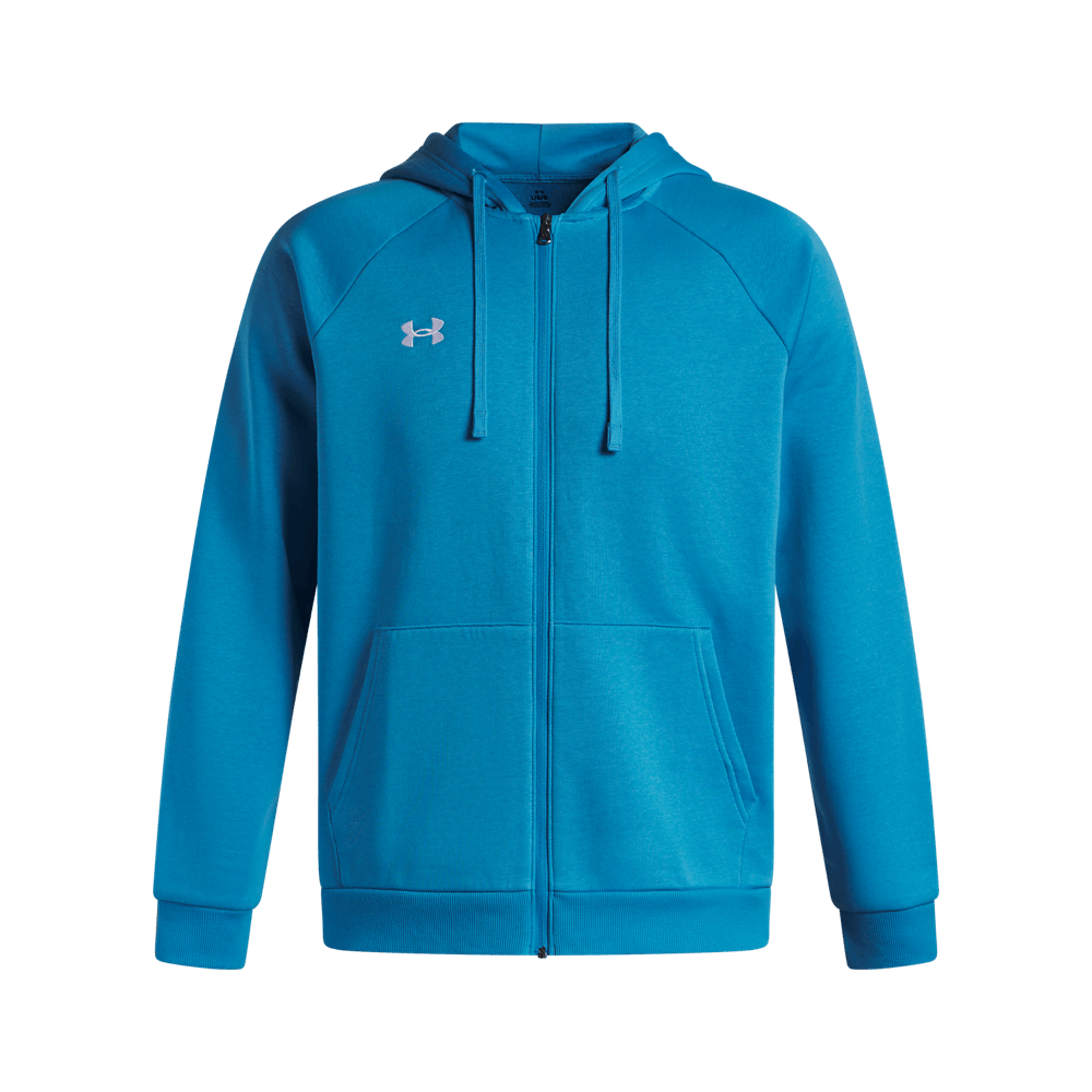 UA Al Flce Fz Hoodie Chaqueta azul de hombre para entrenamiento