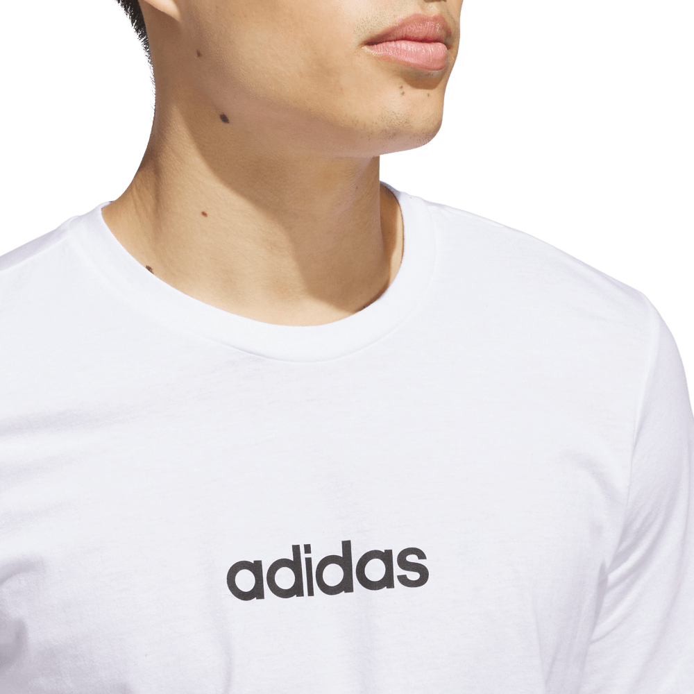 Adidas M Lin Sj T Camiseta Manga Corta blanco de hombre lifestyle