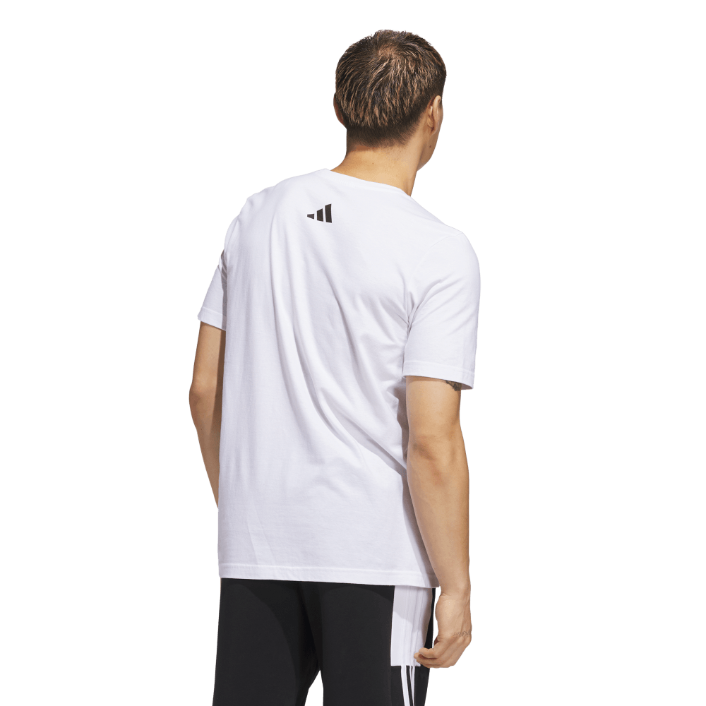Adidas M Lin Sj T Camiseta Manga Corta blanco de hombre lifestyle