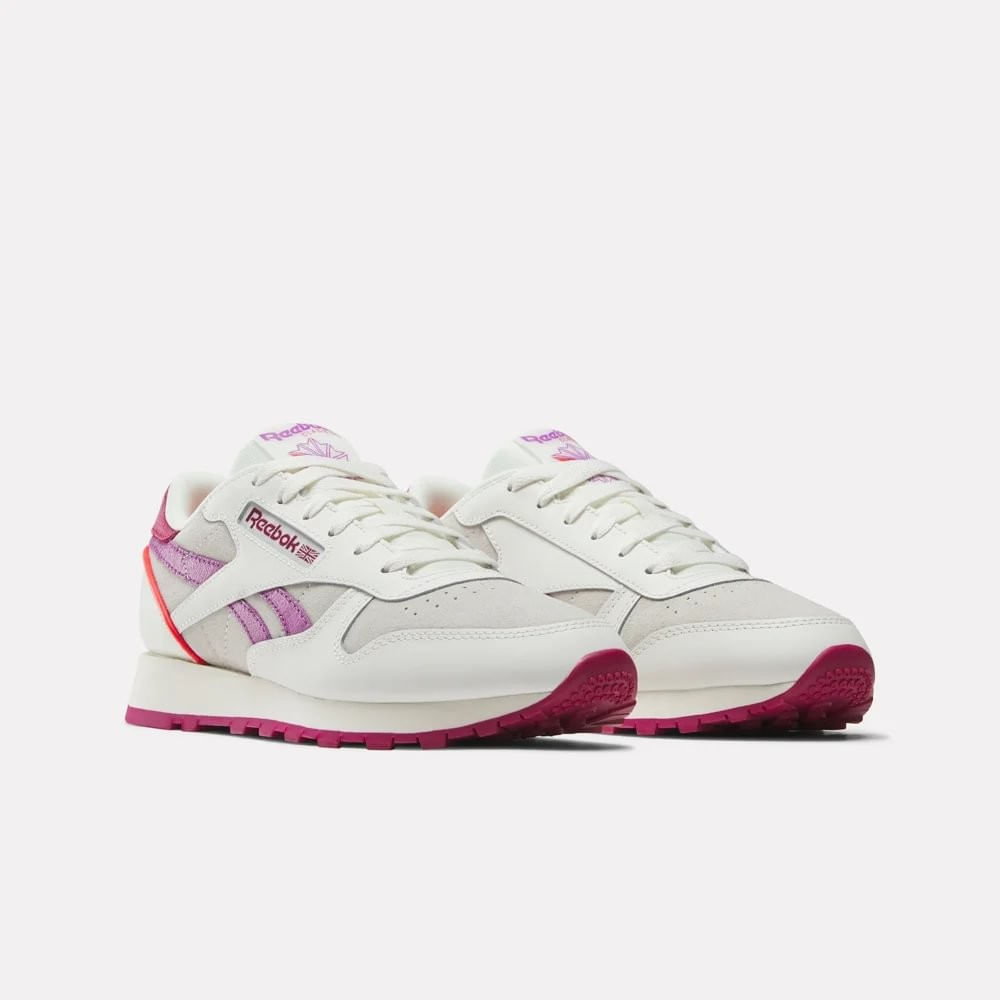 Reebok Classic Leather Tenis blanco de mujer lifestyle