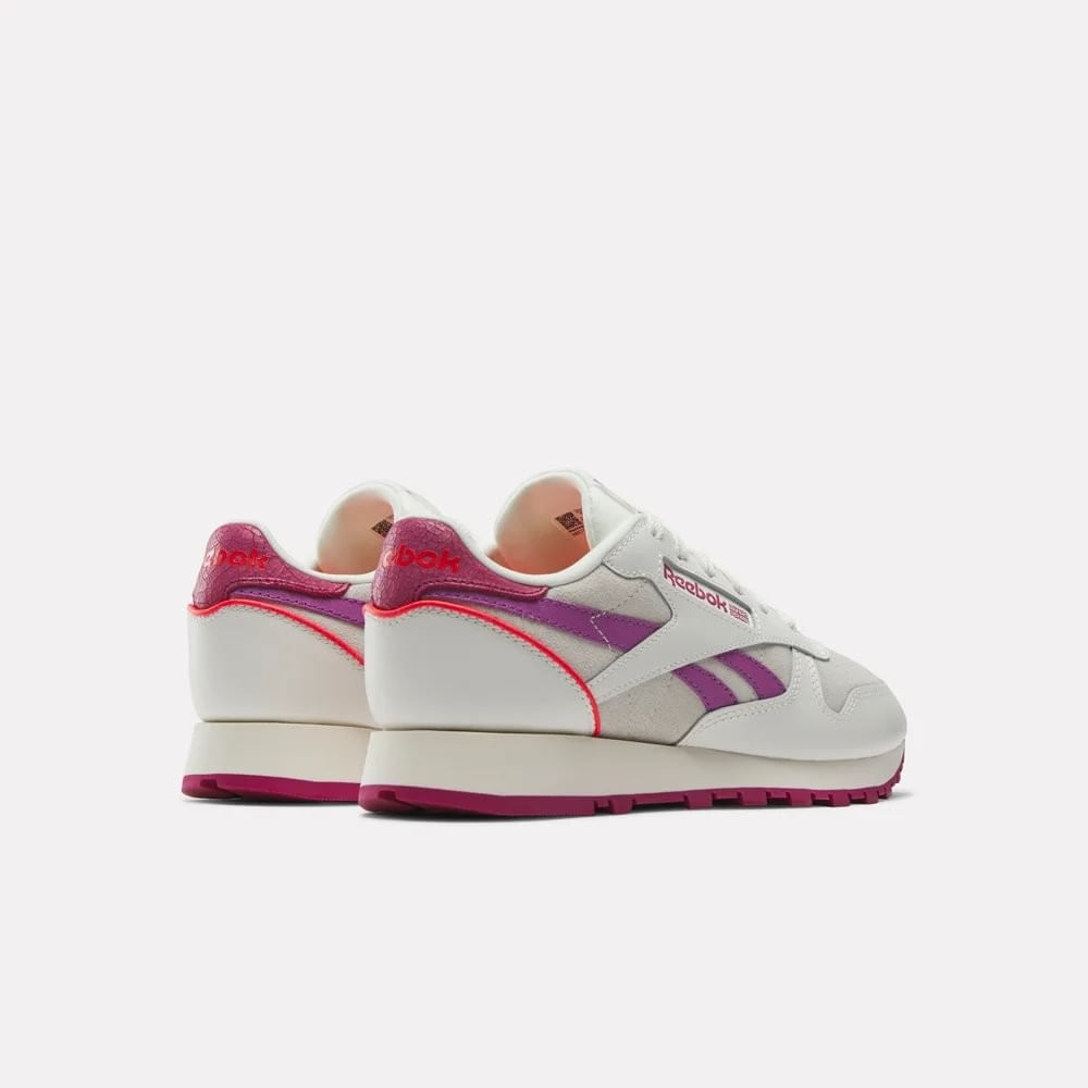 Reebok Classic Leather Tenis blanco de mujer lifestyle