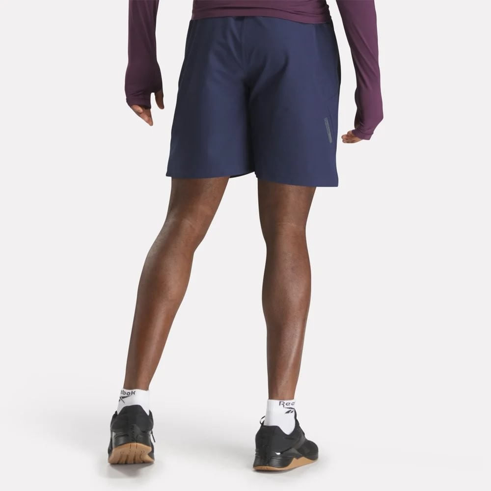 Reebok Athlete Short Pantaloneta azul de hombre para entrenamiento