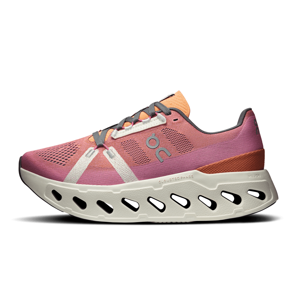 On Cloudeclipse Tenis naranja de mujer para correr