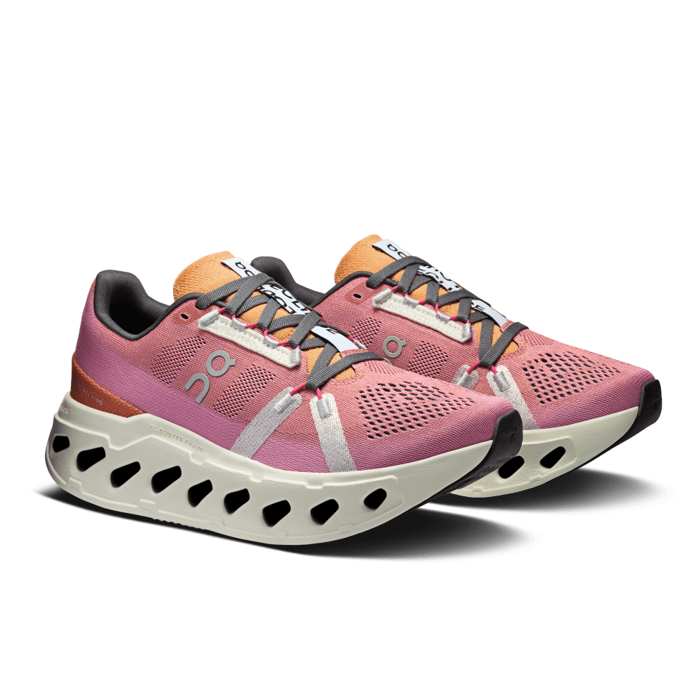 On Cloudeclipse Tenis naranja de mujer para correr