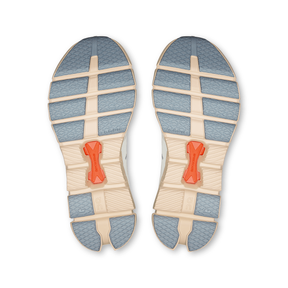 On Cloud X 4 Tenis gris de mujer para entrenamiento