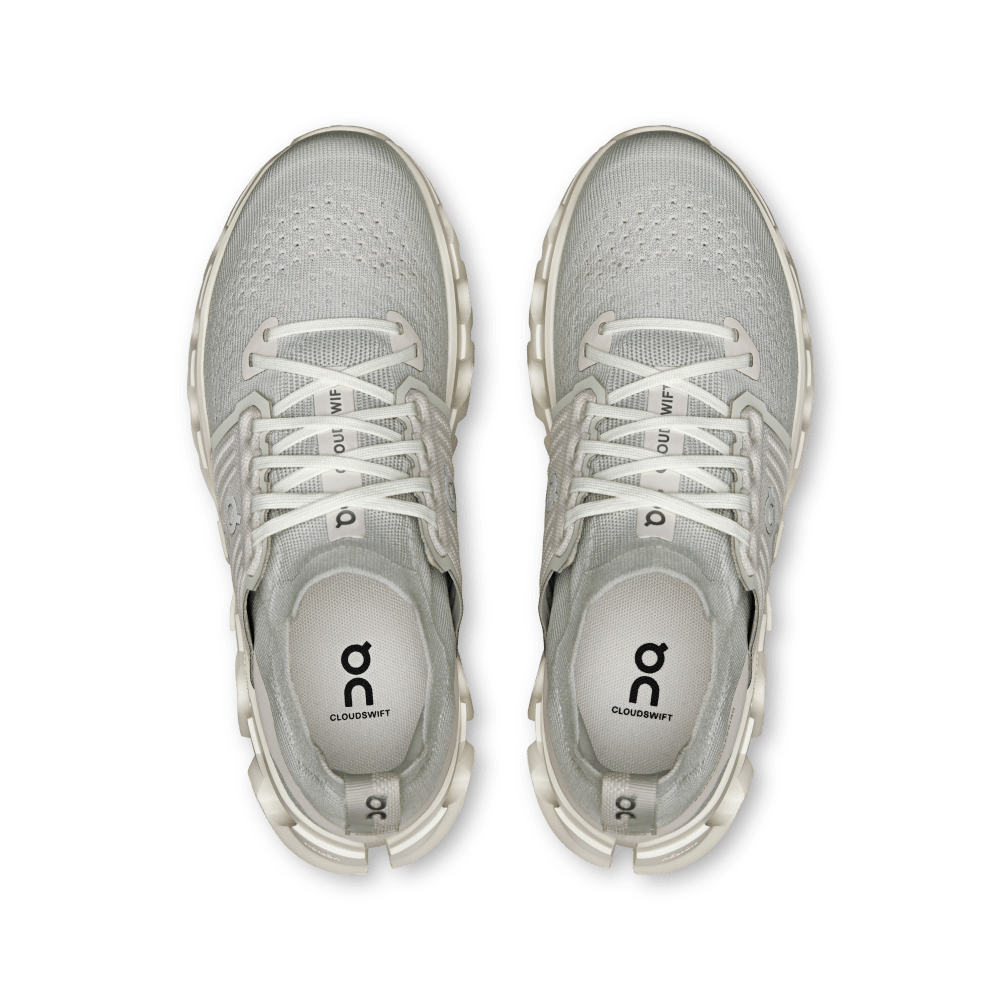 On Cloudswift 4 Tenis blanco de mujer para correr