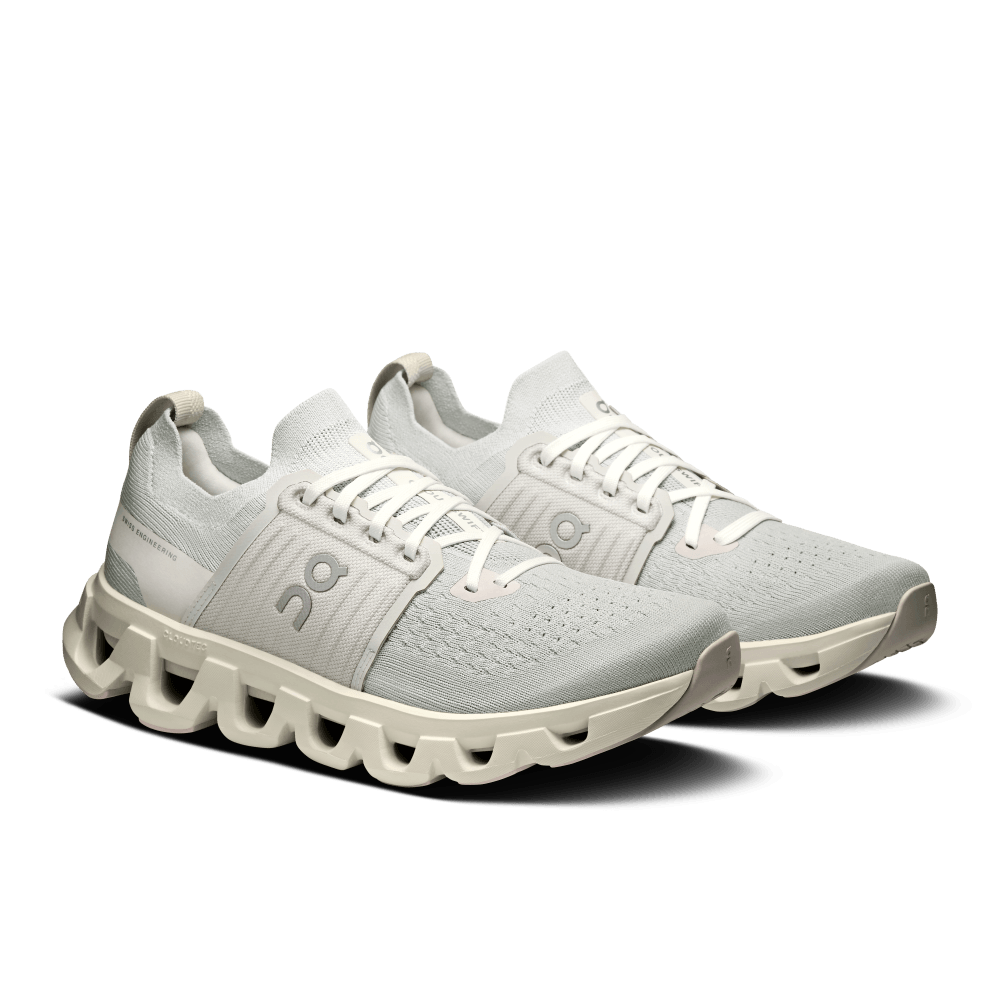 On Cloudswift 4 Tenis blanco de mujer para correr