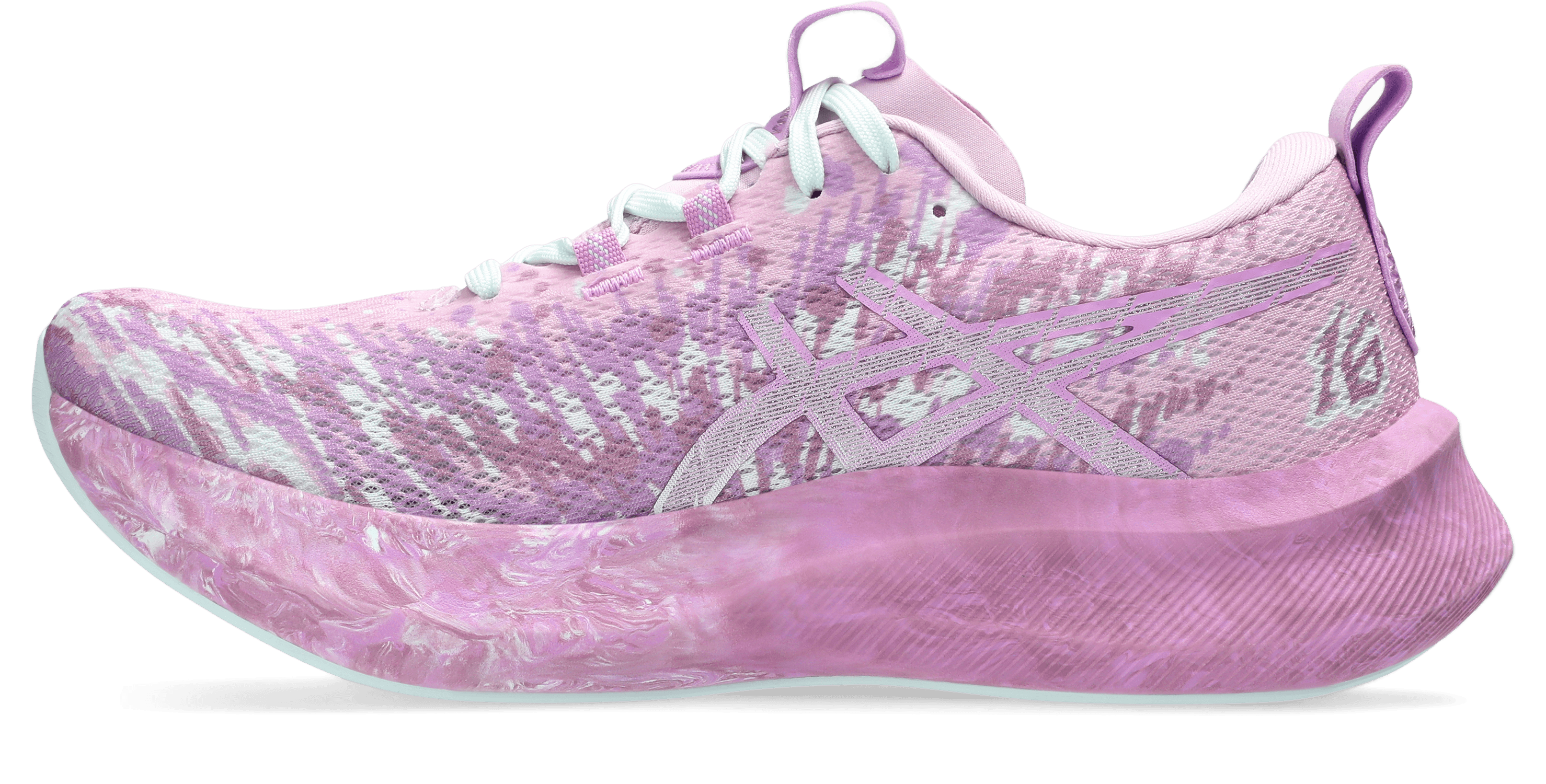 Asics Noosa Tri 16 Tenis amarillo de mujer para correr