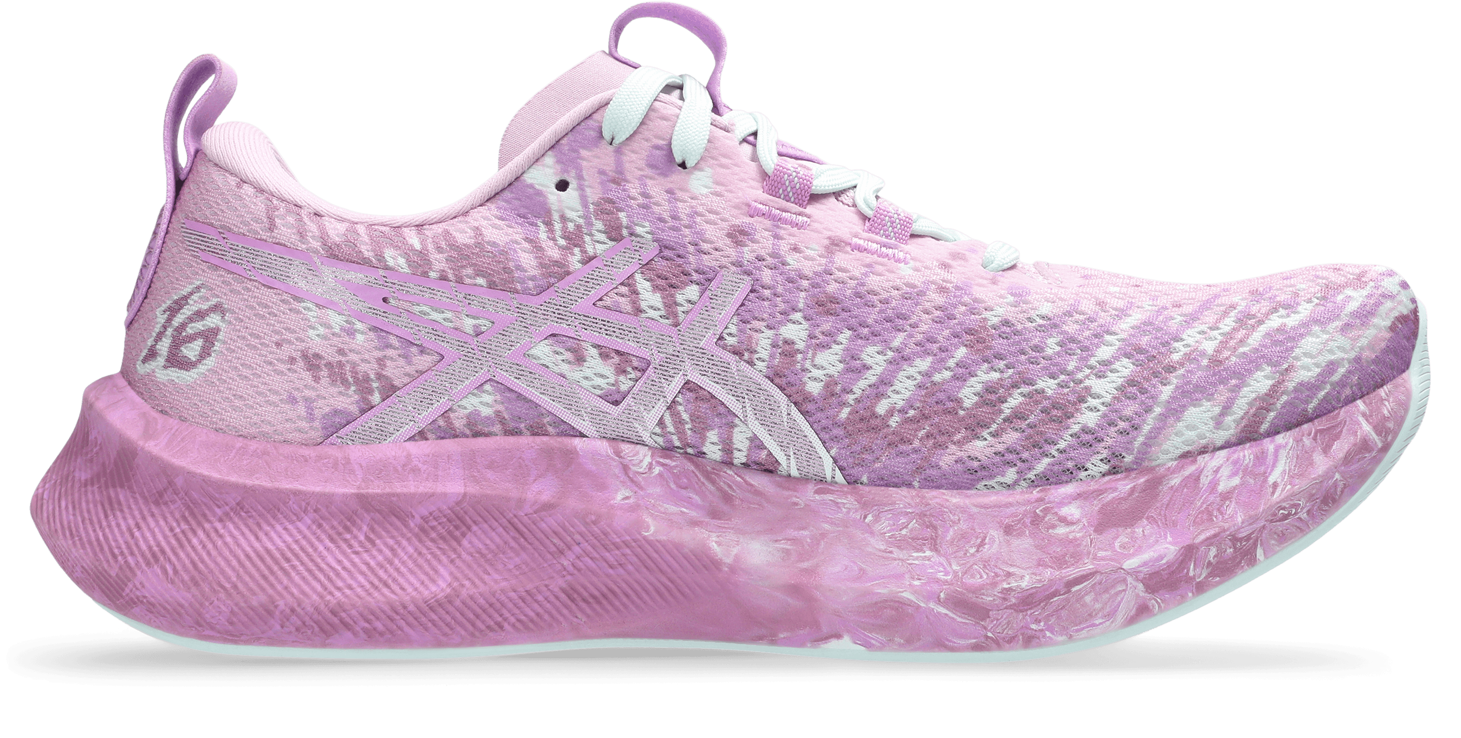 Asics Noosa Tri 16 Tenis amarillo de mujer para correr