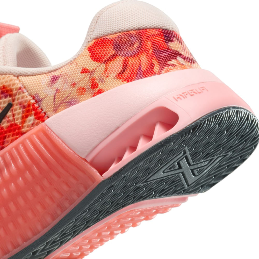 Nike W Nike Metcon 9 Amp Tenis rojo de mujer para entrenamiento