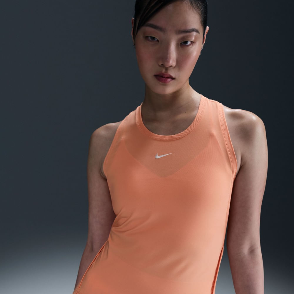 Nike W Nk Df Vctry Tank Camiseta Manga Sisa naranja de mujer para tenis