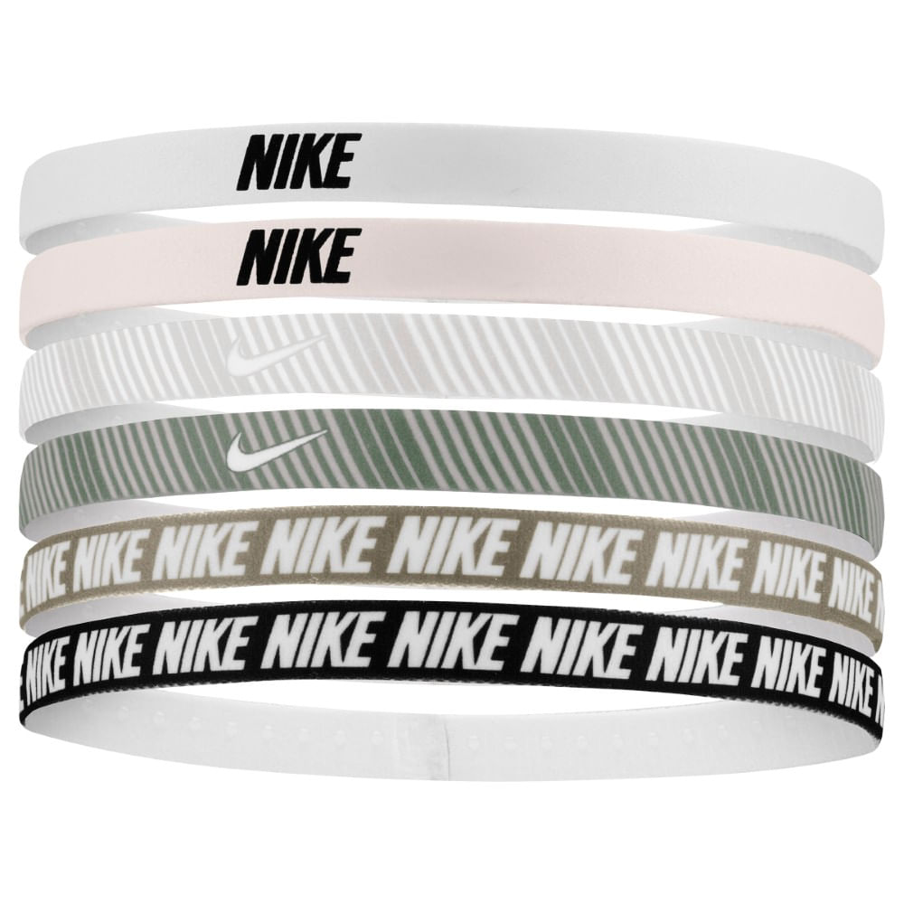Nike Flex Classic Headbands 6P Banda rosado de mujer para entrenamiento