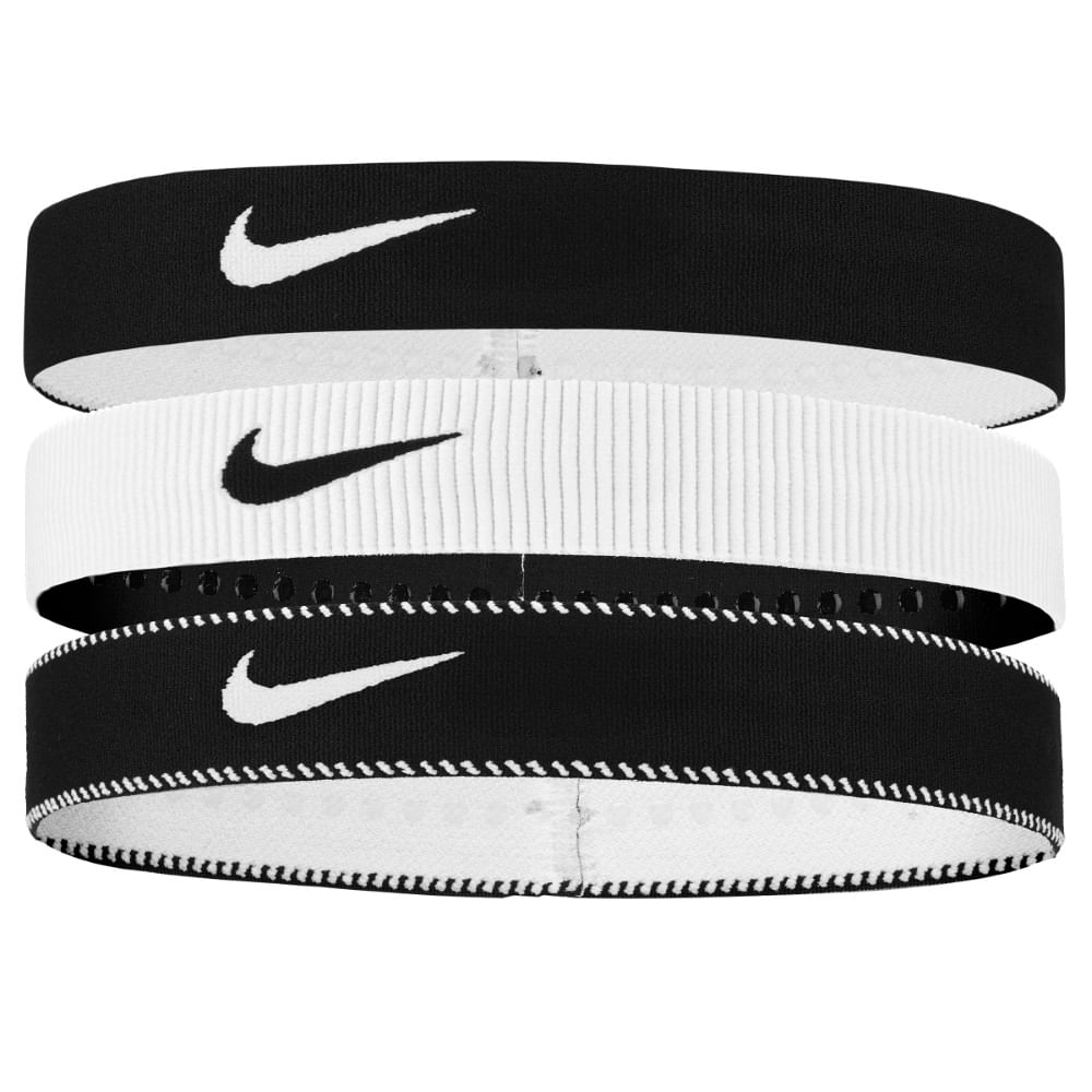 Nike Flex Classic Wide Headban Banda negro de mujer para entrenamiento