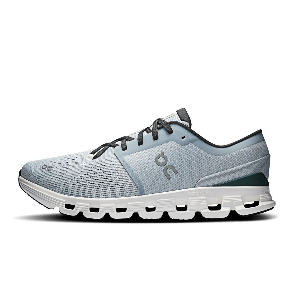 On Cloud X 4 Tenis gris de hombre para entrenamiento