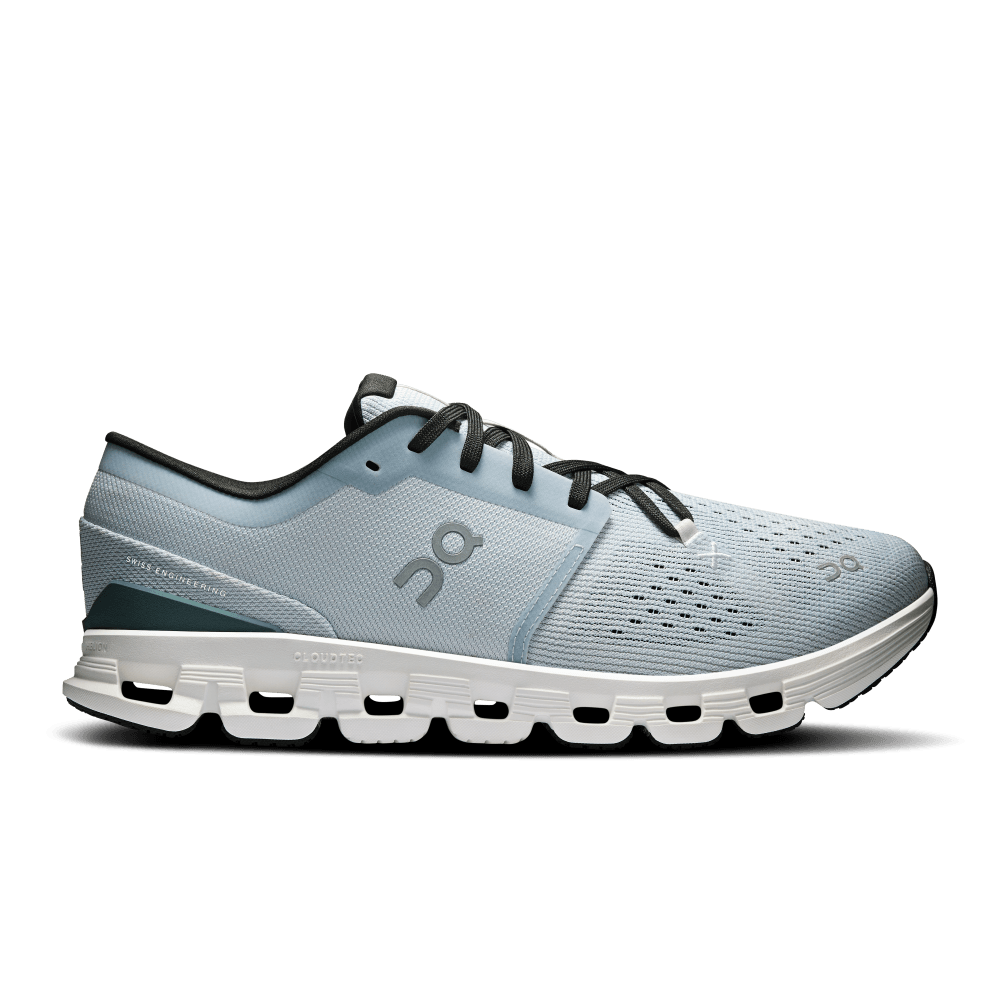 On Cloud X 4 Tenis gris de hombre para entrenamiento