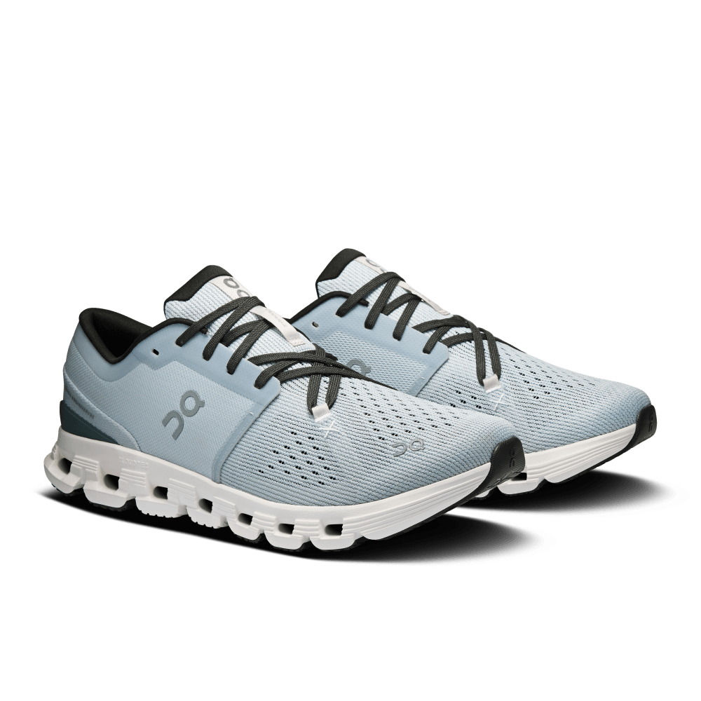 On Cloud X 4 Tenis gris de hombre para entrenamiento