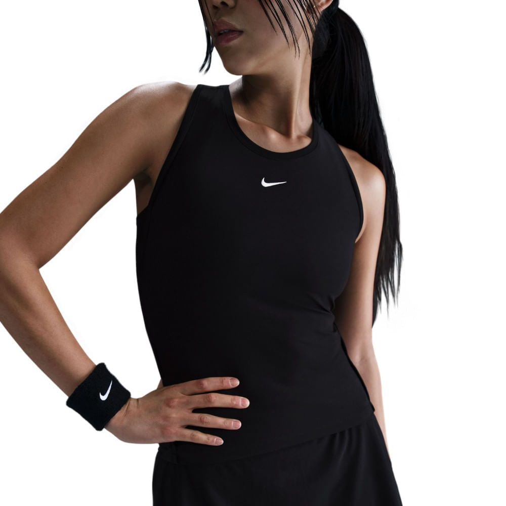 Nike W Nk Df Vctry Tank Camiseta Manga Sisa negro de mujer para tenis