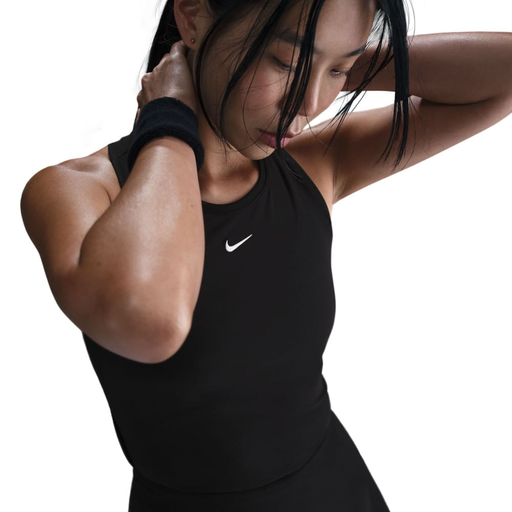 Nike W Nk Df Vctry Tank Camiseta Manga Sisa negro de mujer para tenis